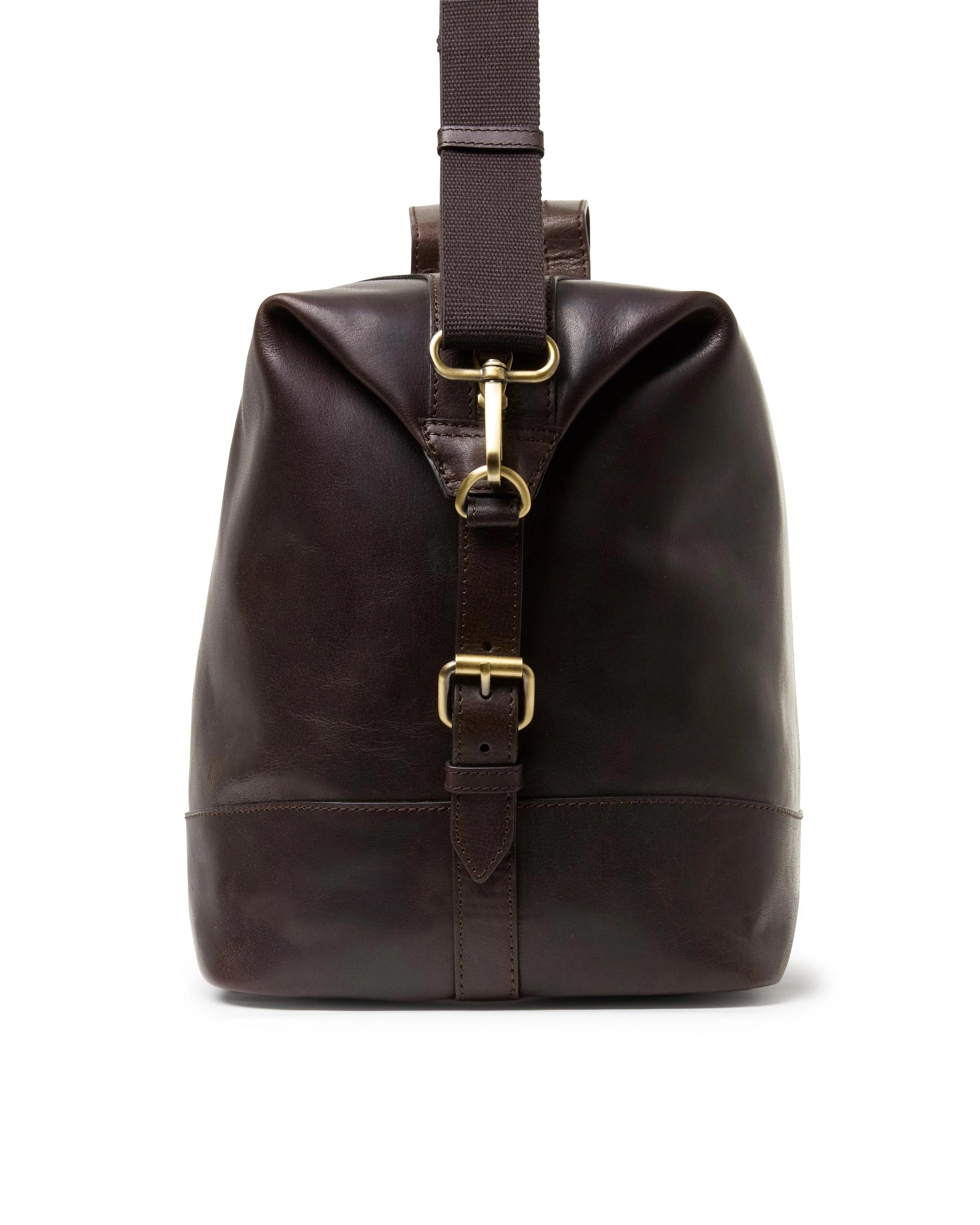 Saddler Weekendbag Indy mörkbrun