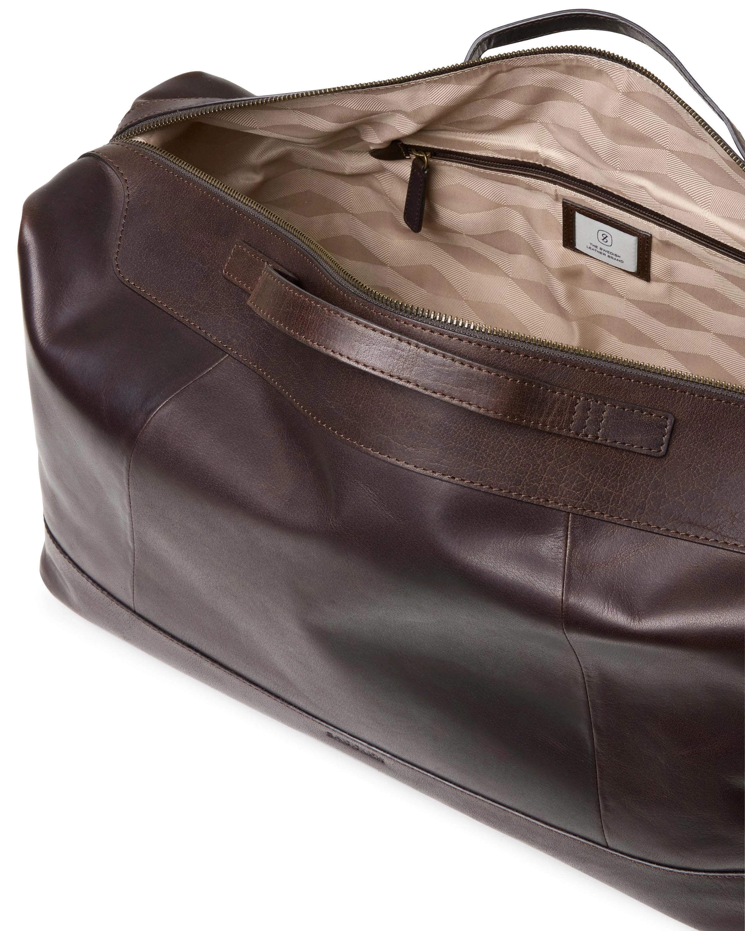 Saddler Weekendbag Indy mörkbrun