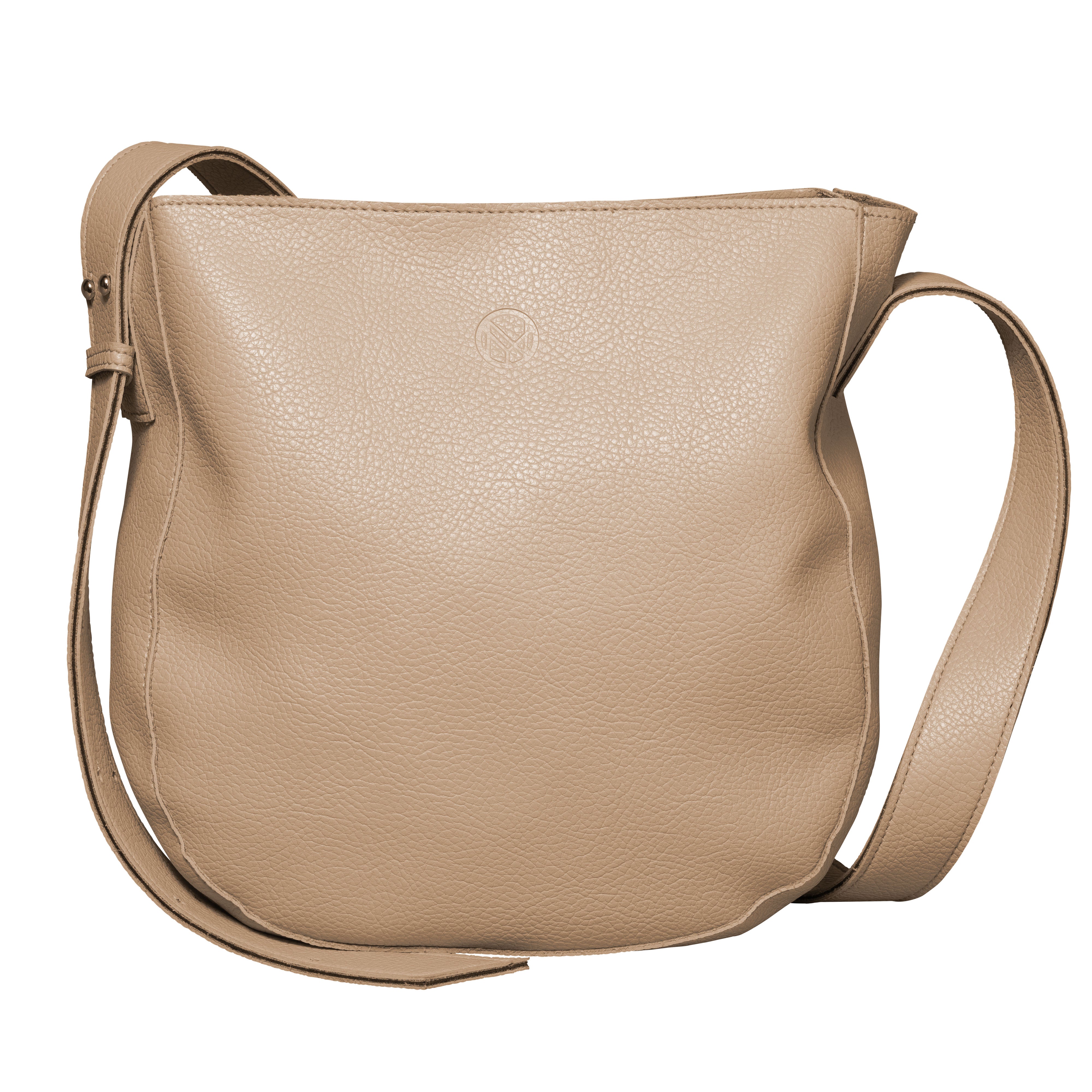 NYPD Axelväska beige