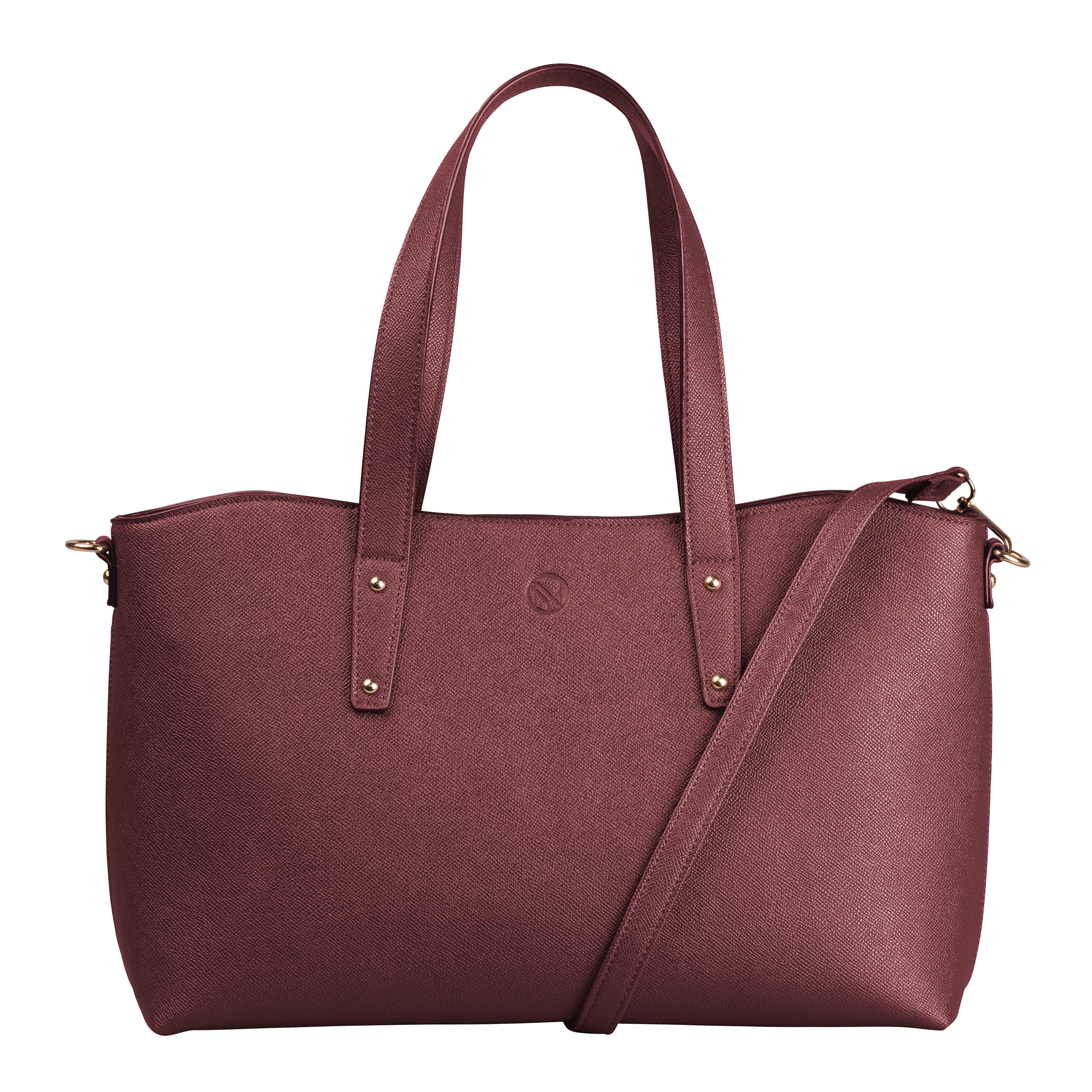 NYPD Handbag vinröd