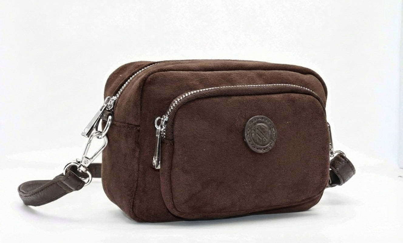 NYPD Crossbody brun