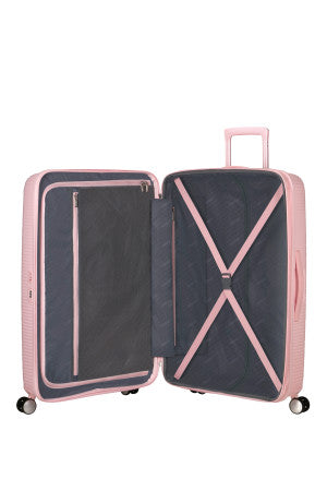 American Tourister SOUNDBOX SPINNER 77/28 TSA EXP PASTEL ROSA