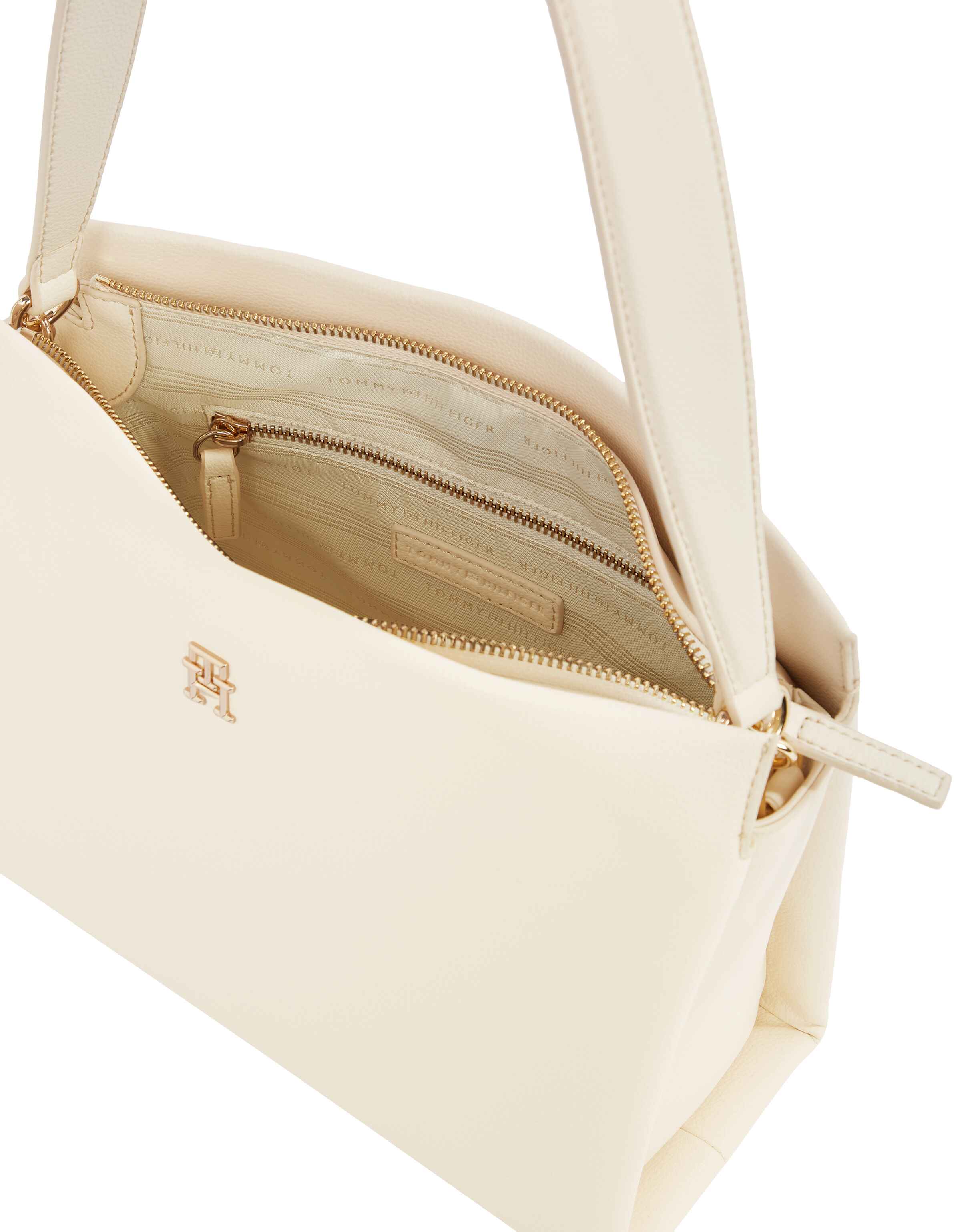 Tommy Hilfigher Axelväskor Beige