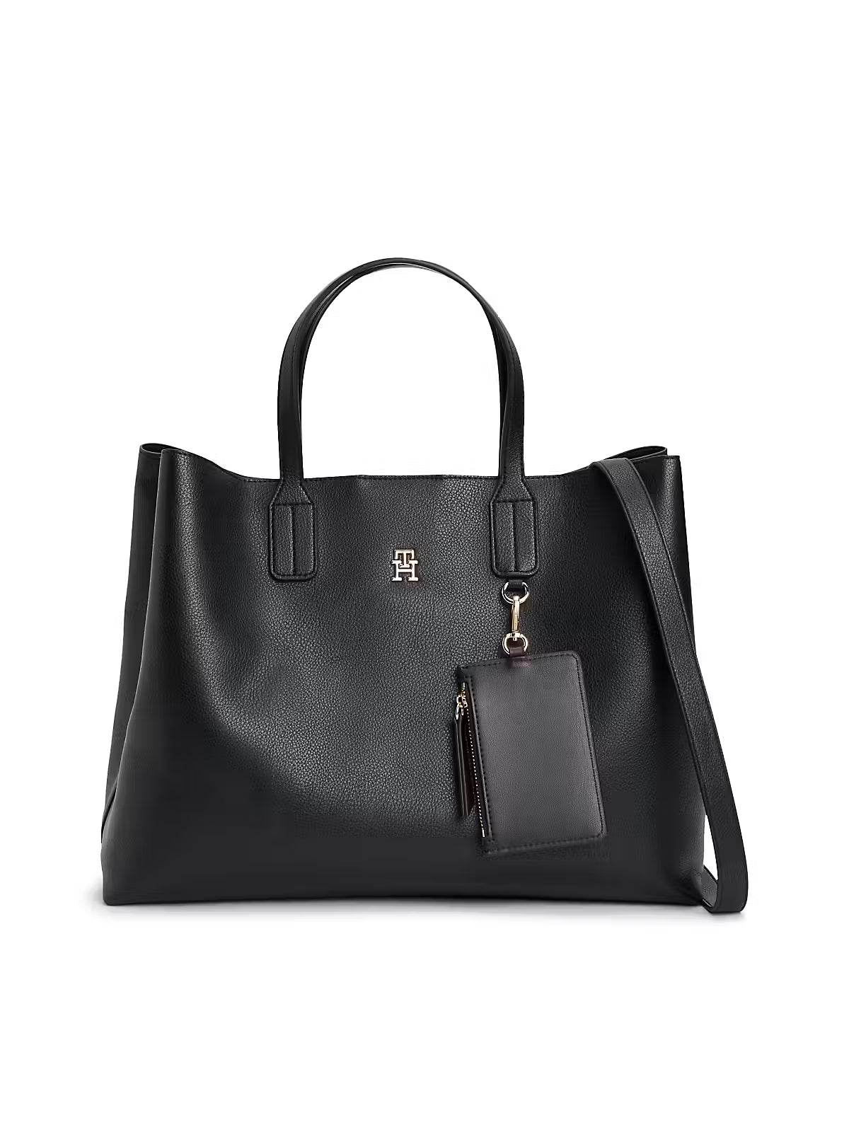 Tommy Hilfigher Satchel svart