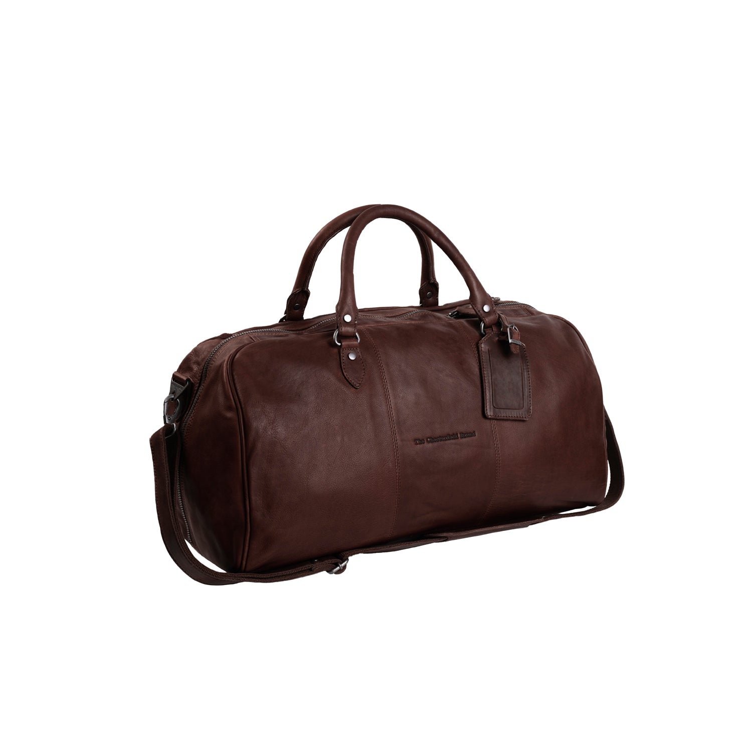 The Chesterfield brand Weekendbag William skinn mörkbrun