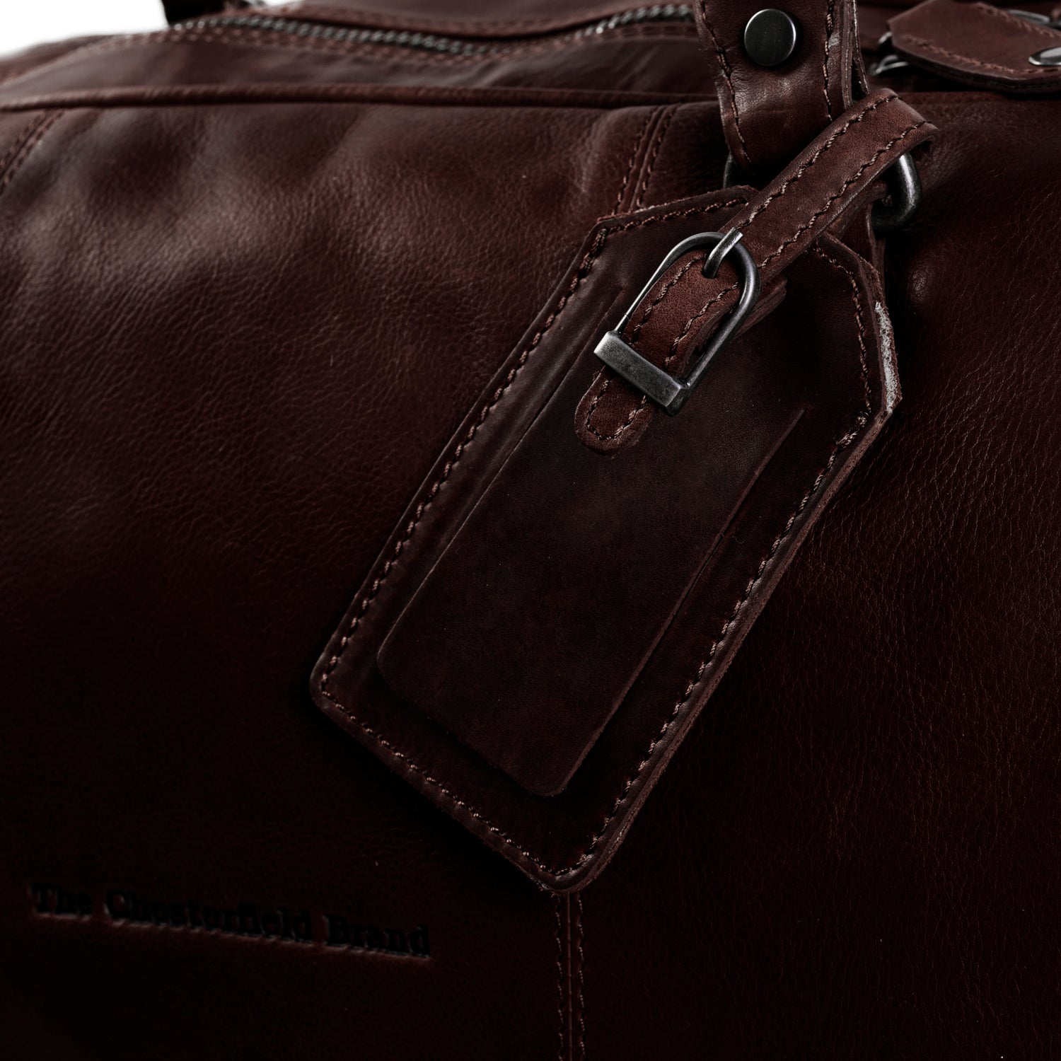 The Chesterfield brand Weekendbag William skinn mörkbrun