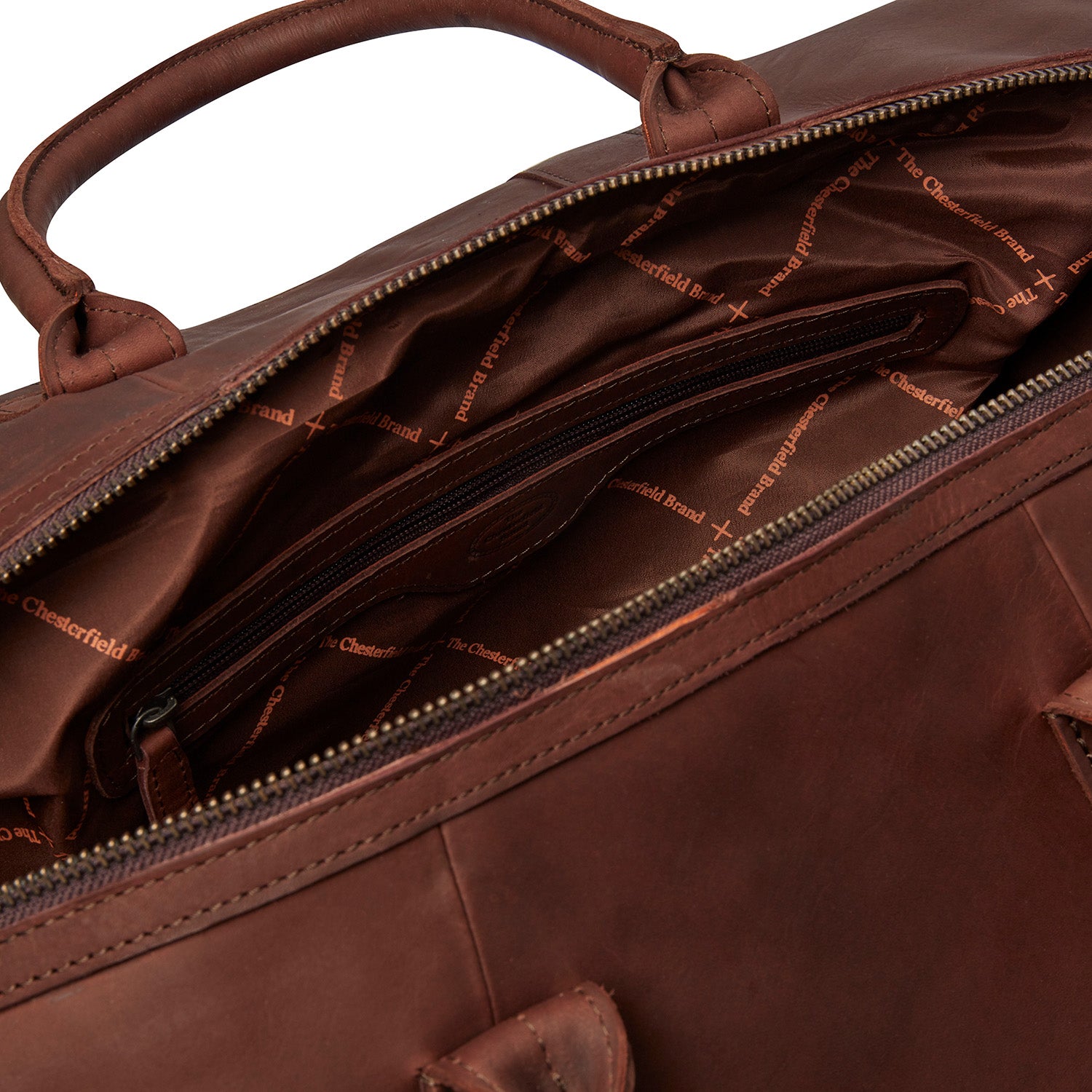 The Chesterfield brand  Weekendbag Portsmouth mörkbrun