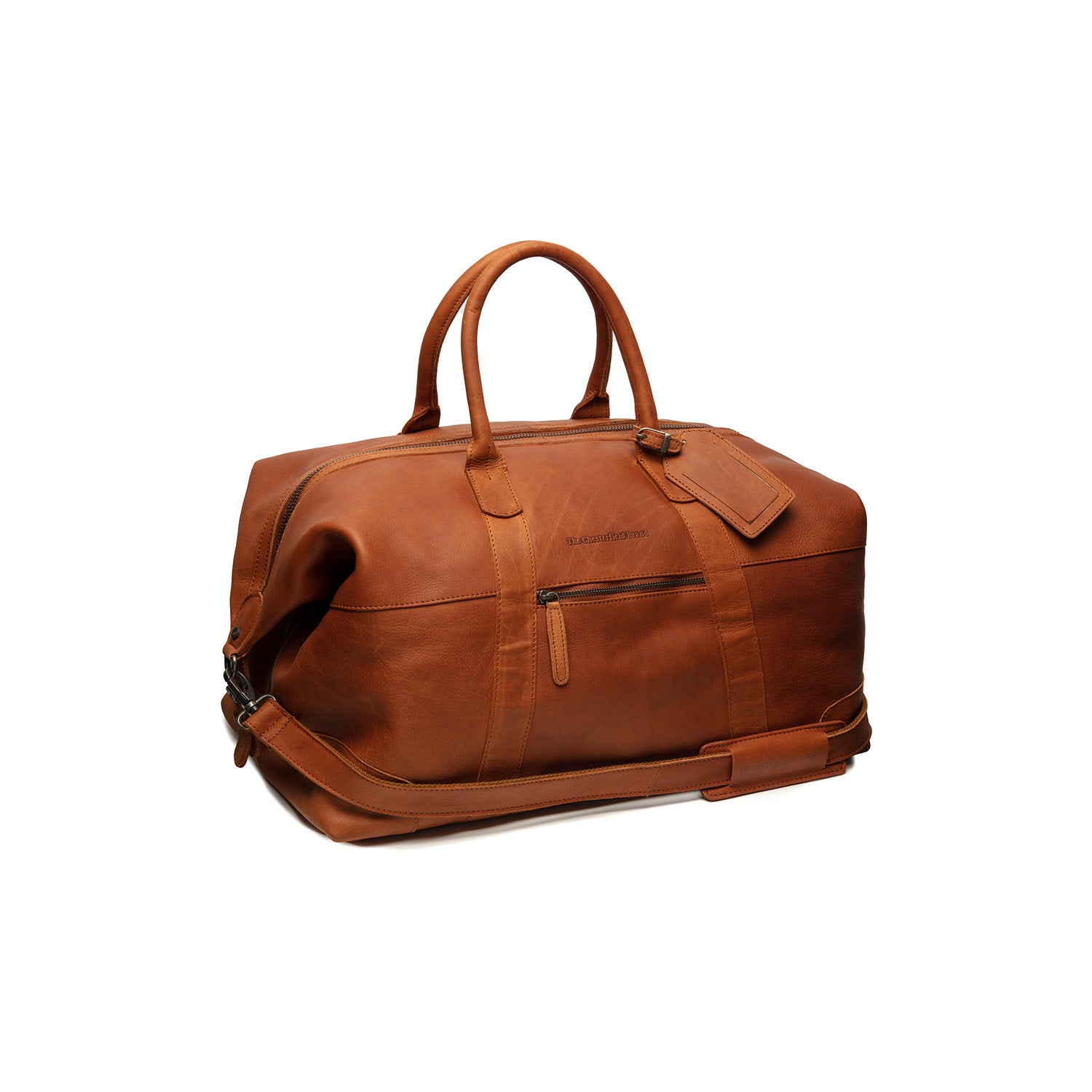 The Chesterfield brand  Weekendbag Portsmouth cognac