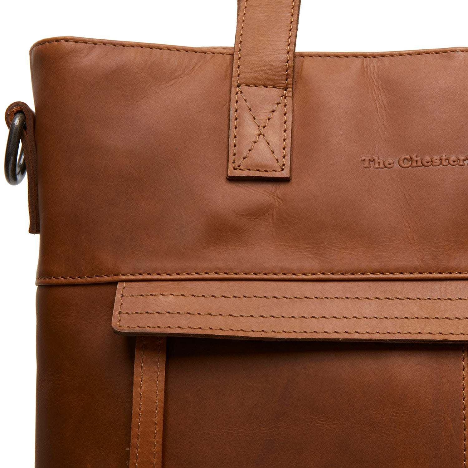 The Chesterfield brand Tote Nunavik cognac