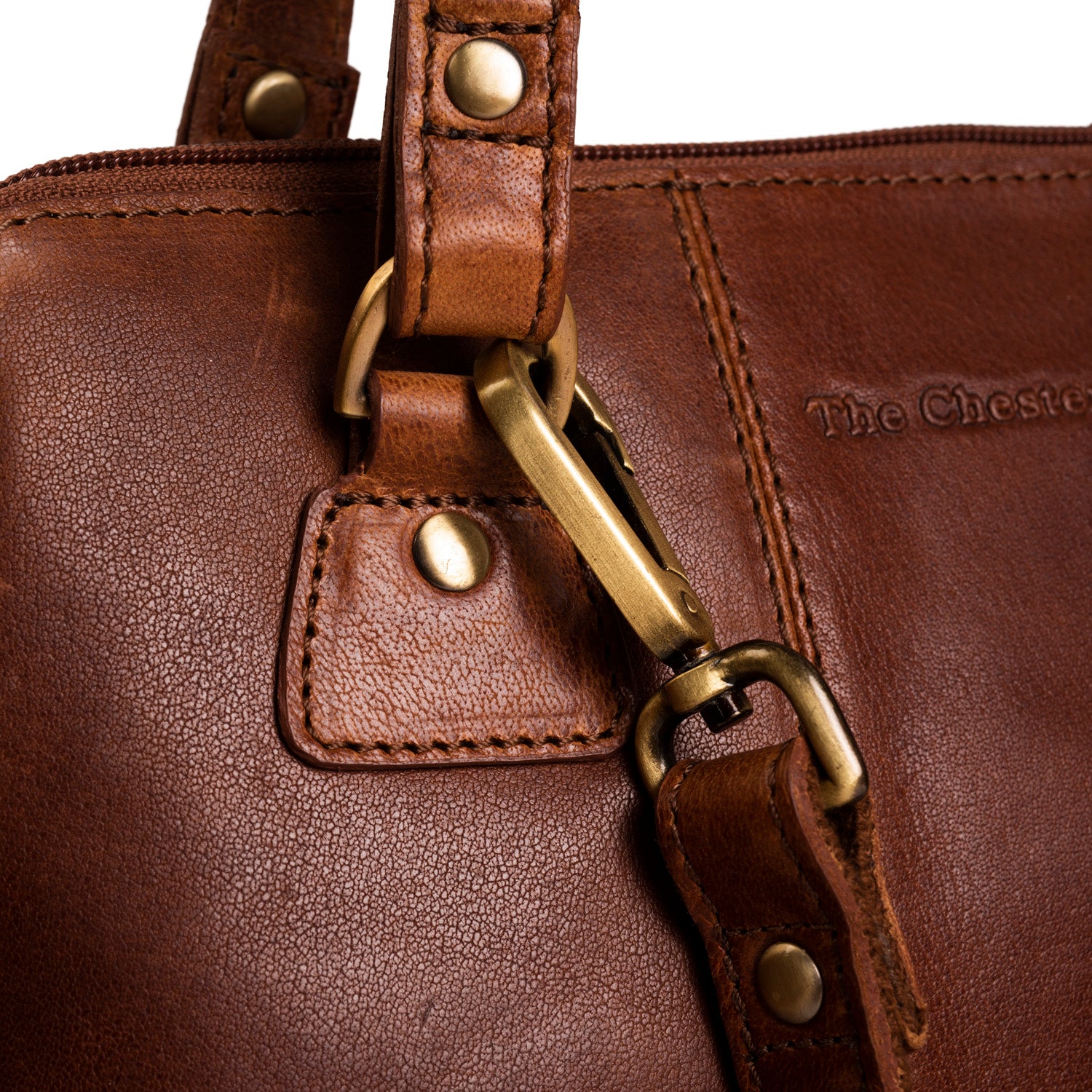 The Chesterfield brand Handbag Elly cognac