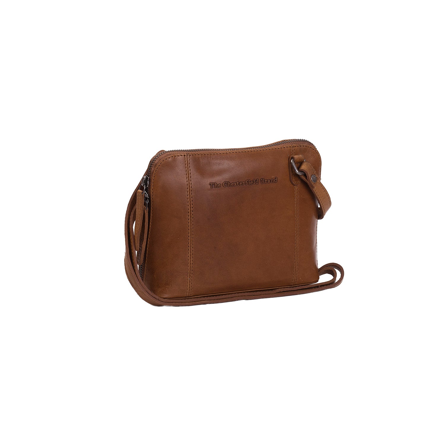 The Chesterfield brand Crossbody skinn River cognac