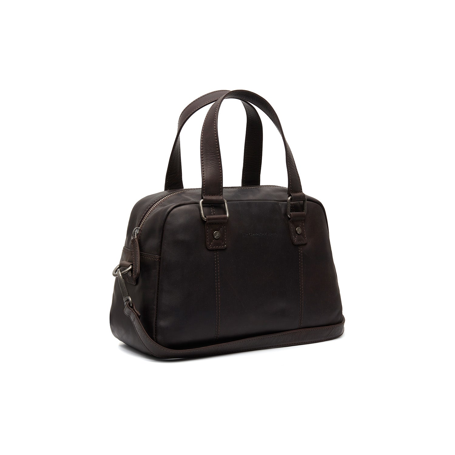 The Chesterfield brand Bowling bag Dover mörkbrun