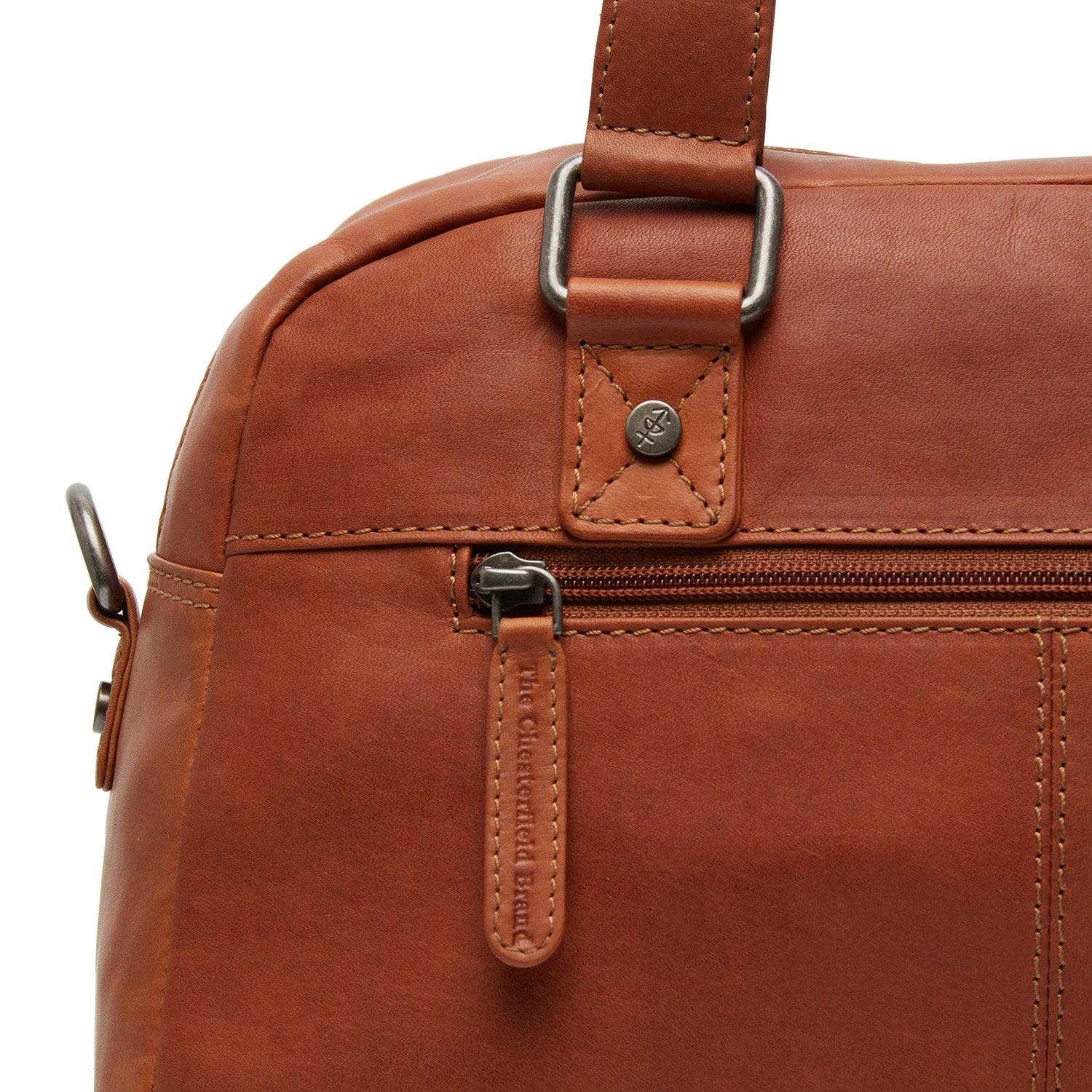 The Chesterfield brand Bowling bag Dover cognac