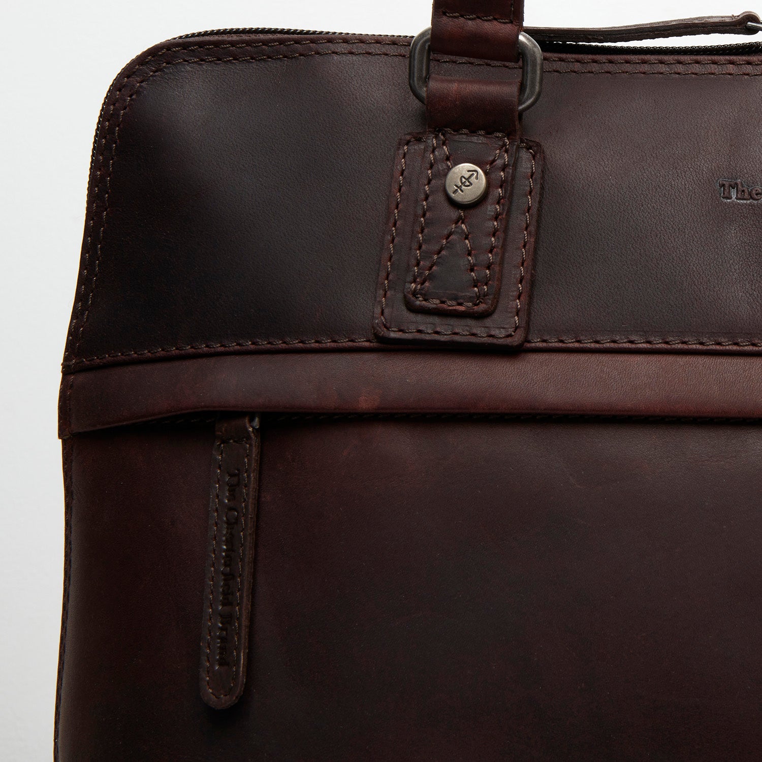 The Chesterfield brand shoulderbag Branson mörkbrun