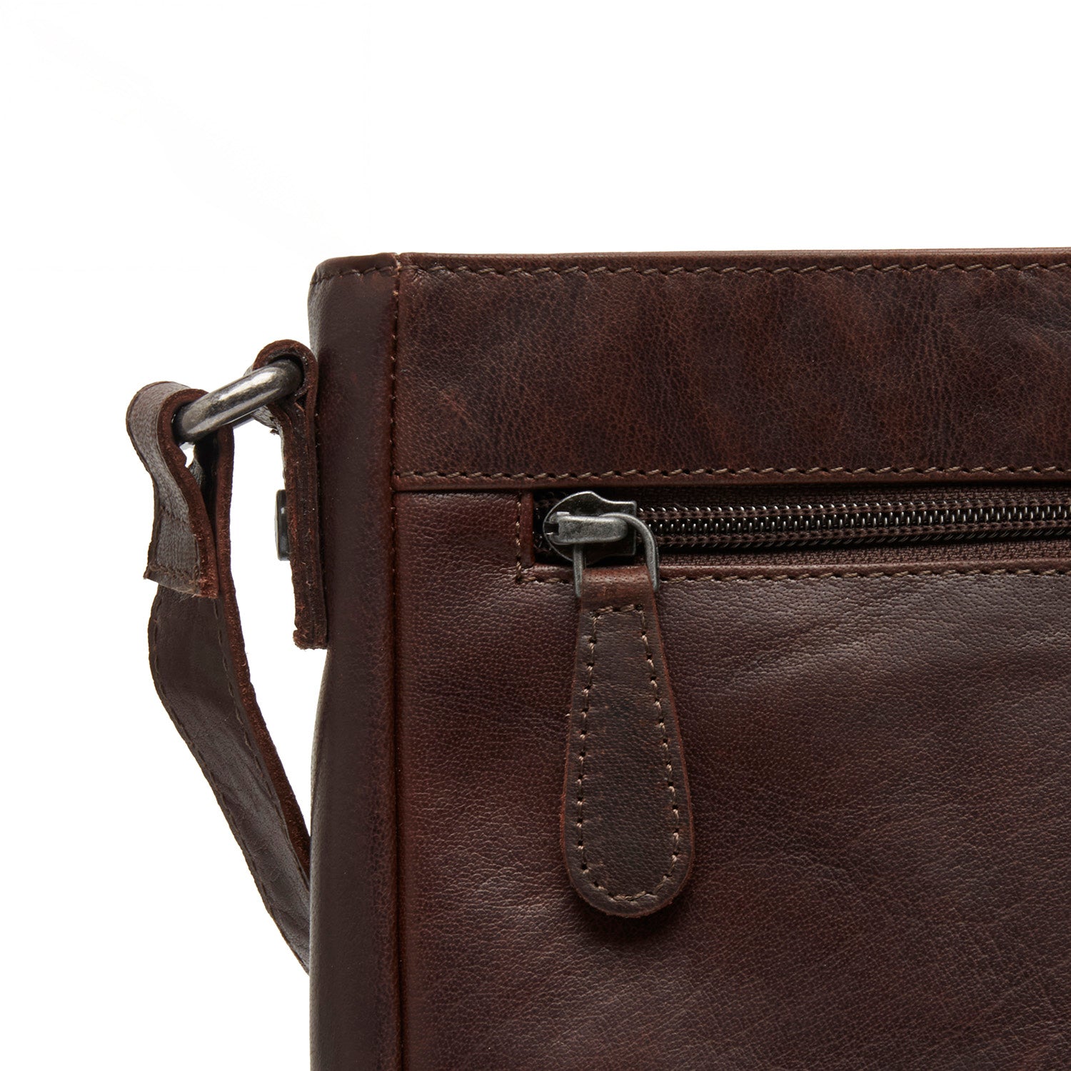 The Chesterfield Brand Axelväska Pia mörkbrun