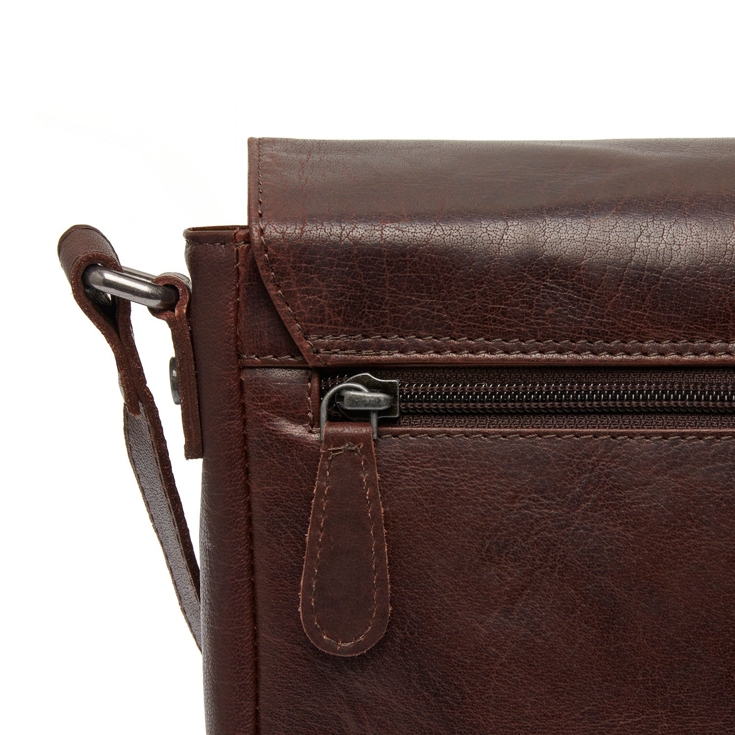 The Chesterfield Brand Axelväska Jenny mörkbrun