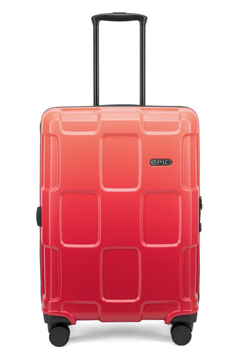 EPIC Crate wildlife resväska 65 cm red sunrise