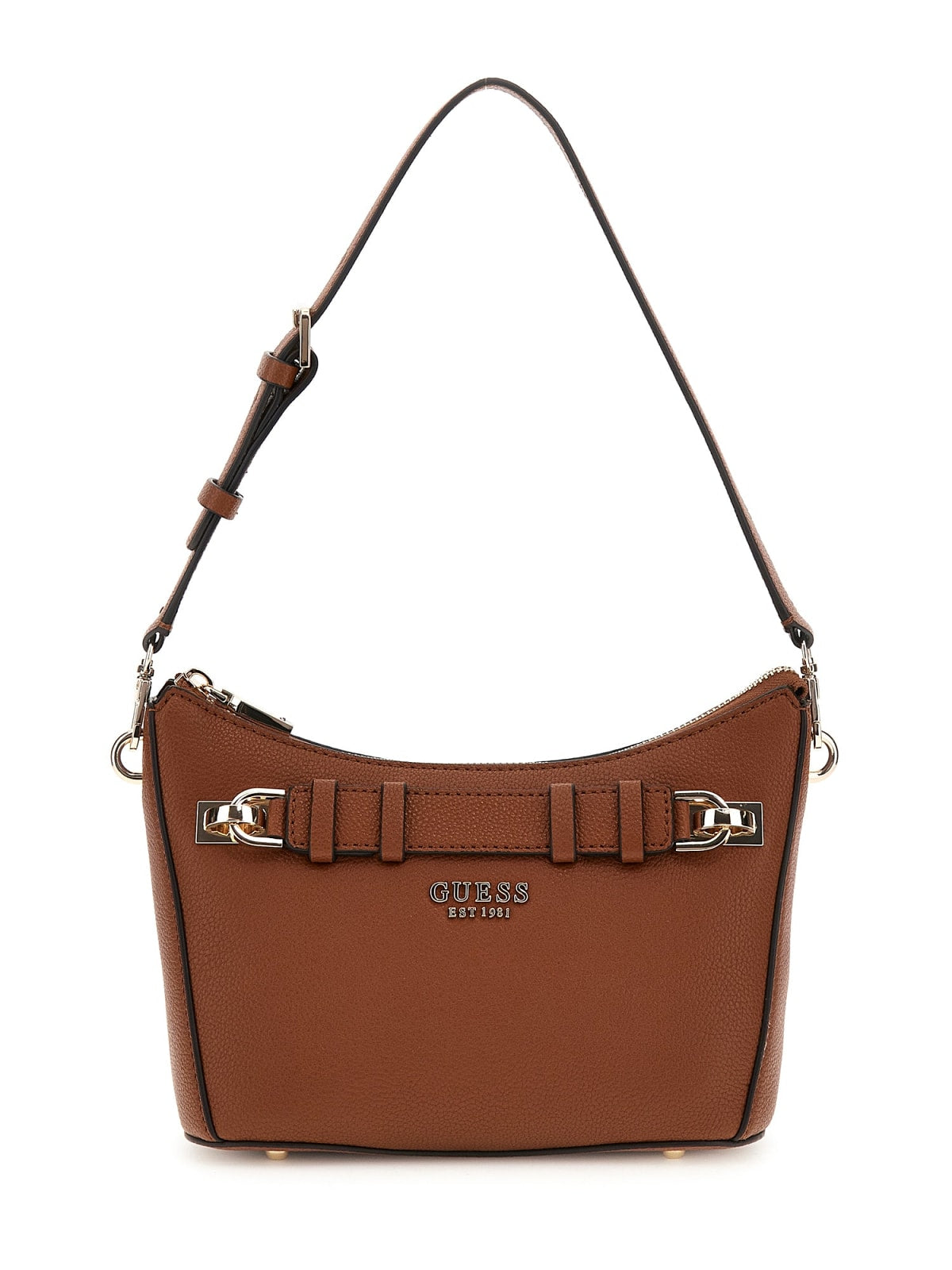 Guess Axelväska Gregoria cognac