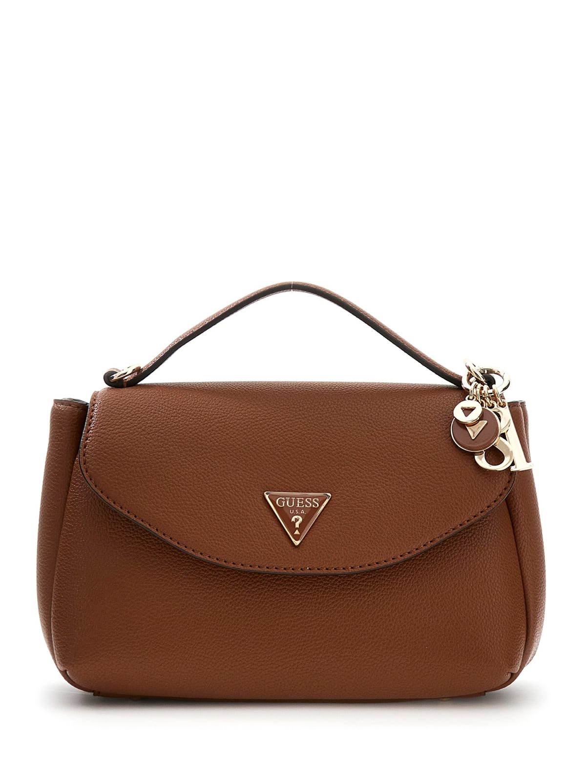 Guess Handväska Evie cognac