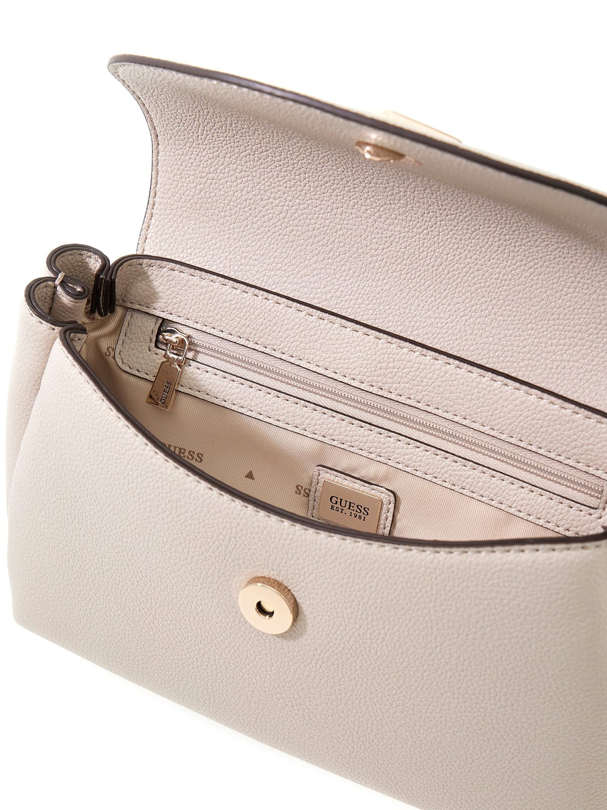 Guess Handväska Evie beige