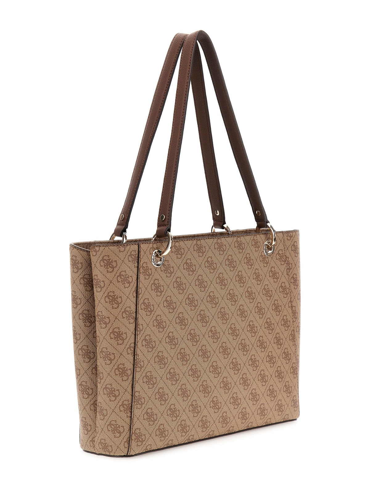 Guess Tote Noelle logo latte