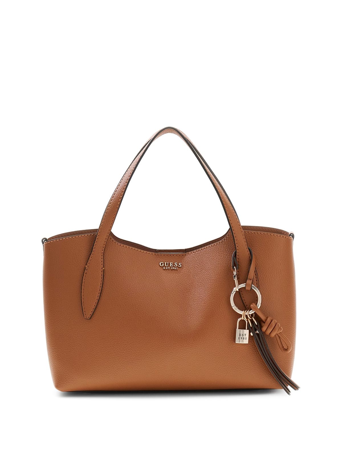 Guess Handbag Melody cognac