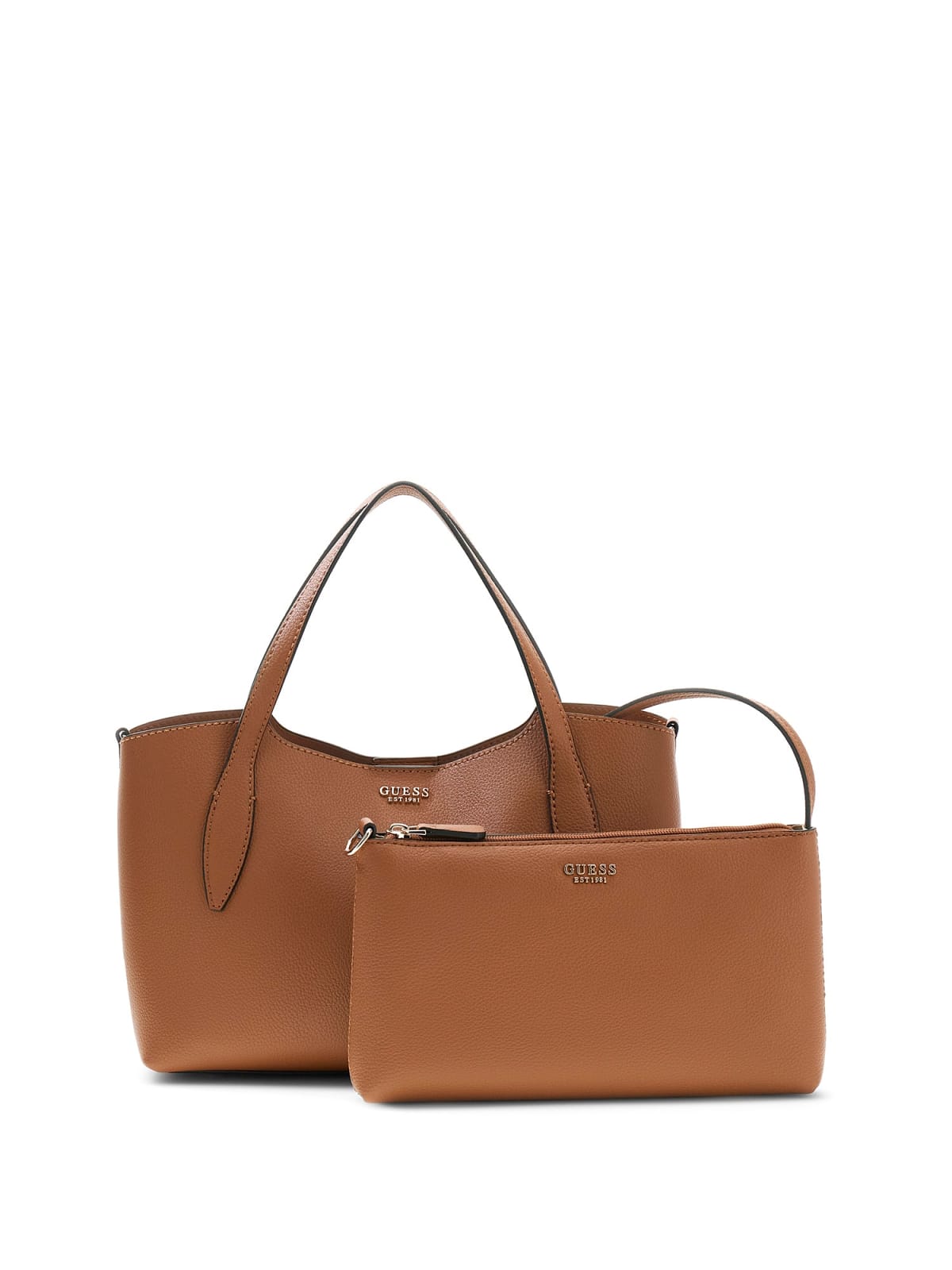 Guess Handbag Melody cognac