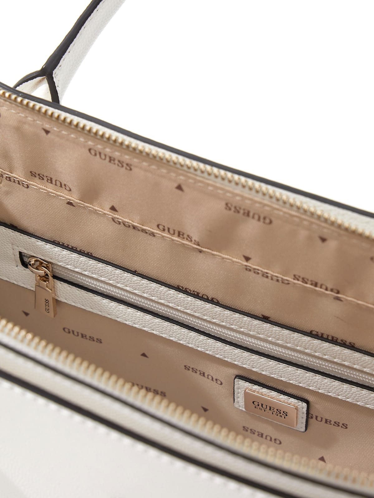 Guess Handbag Isobel off white