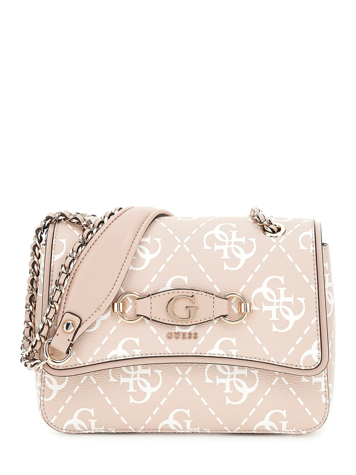 Guess Crossbody Izzy logo rosa