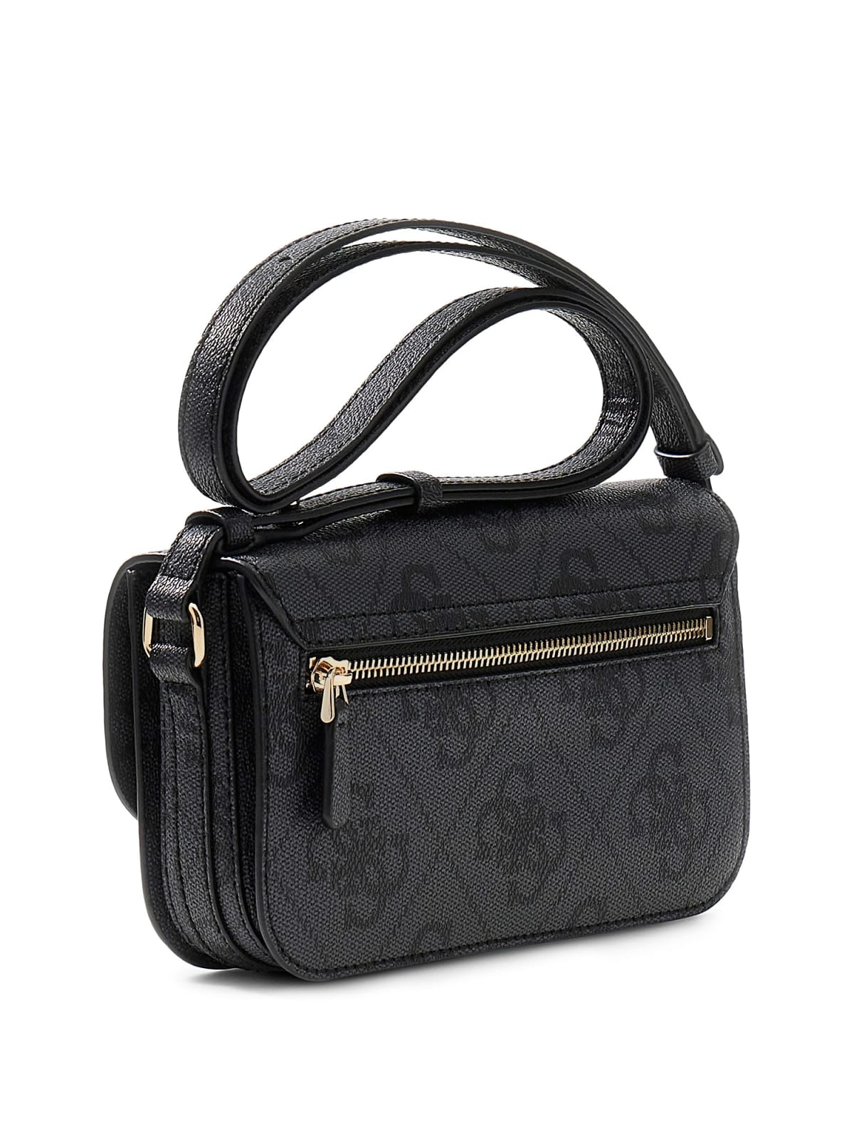 Guess Crossbody flap Janie Logo   coal