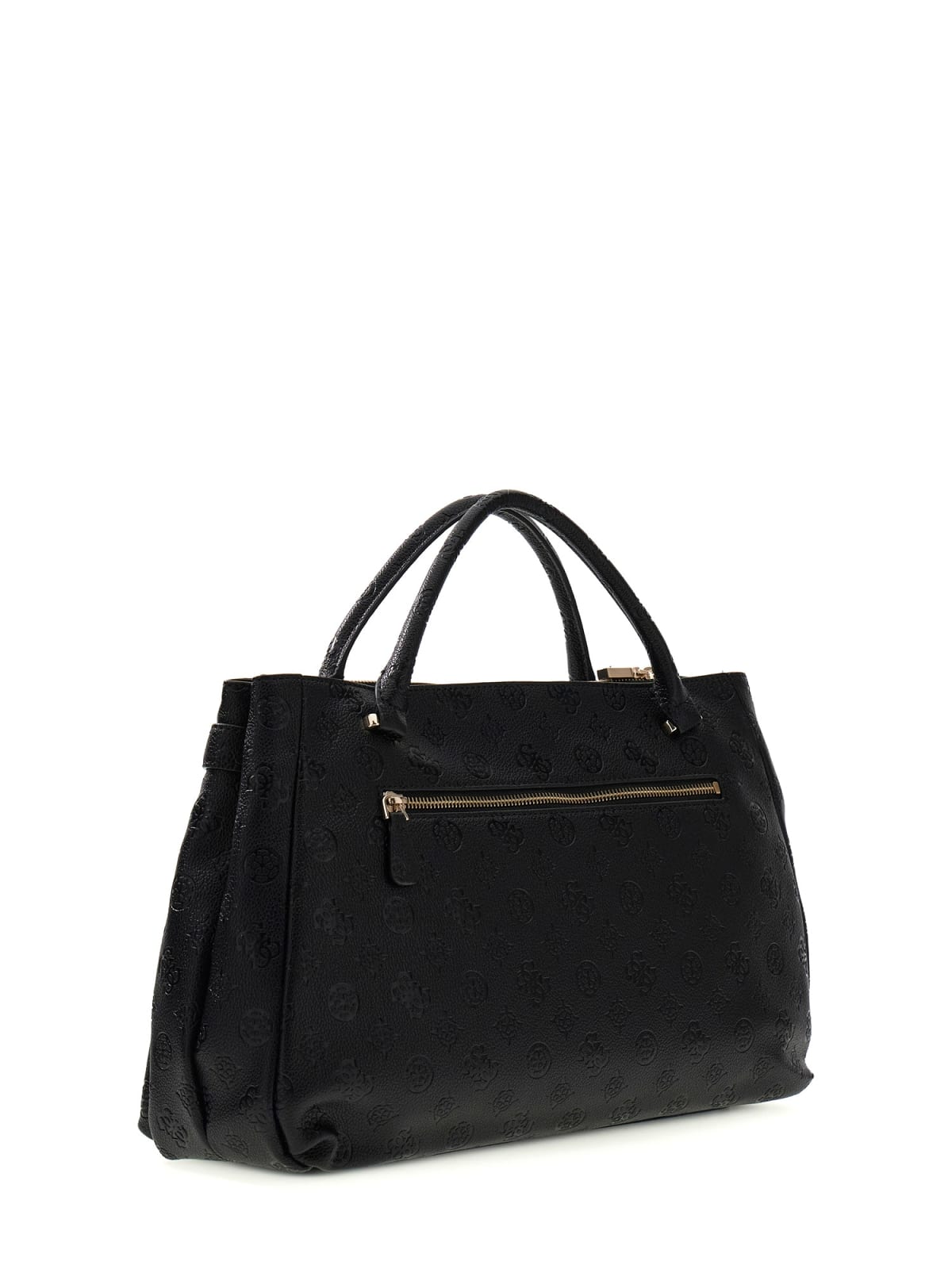 Guess Handbag Ella Logo svart