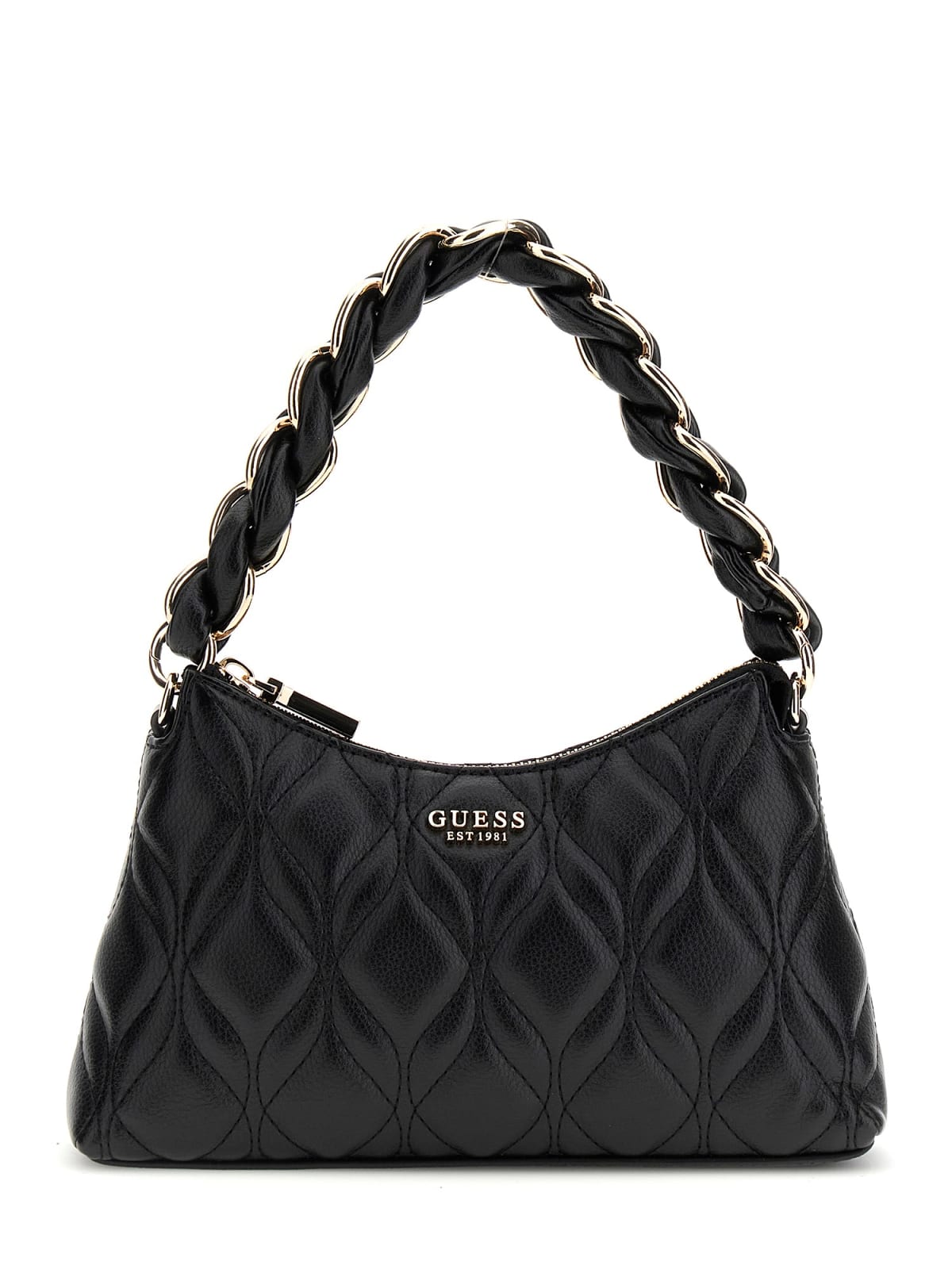 Guess Axelväska Maxine mini svart