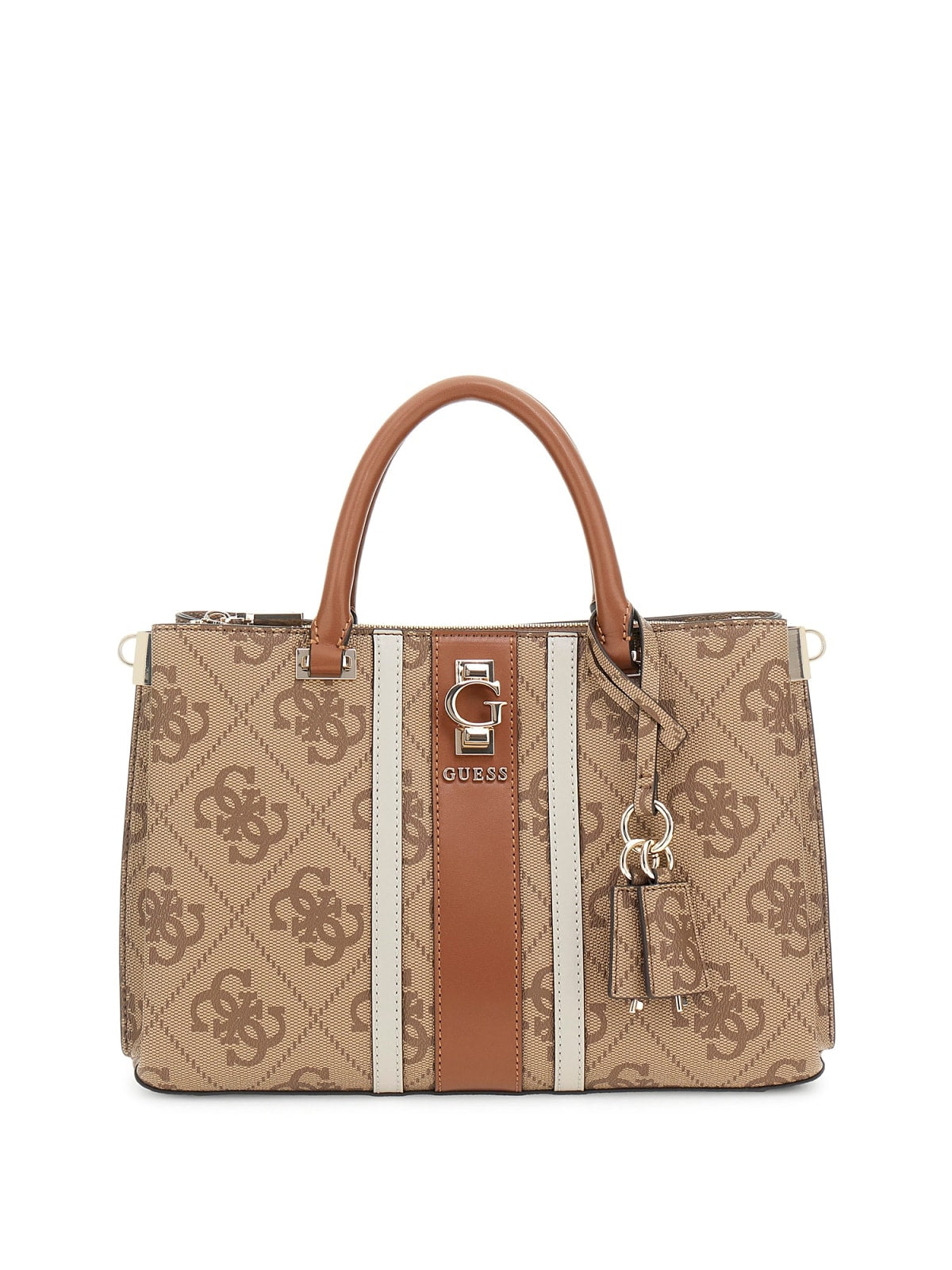Guess Handbag Erena logo brun