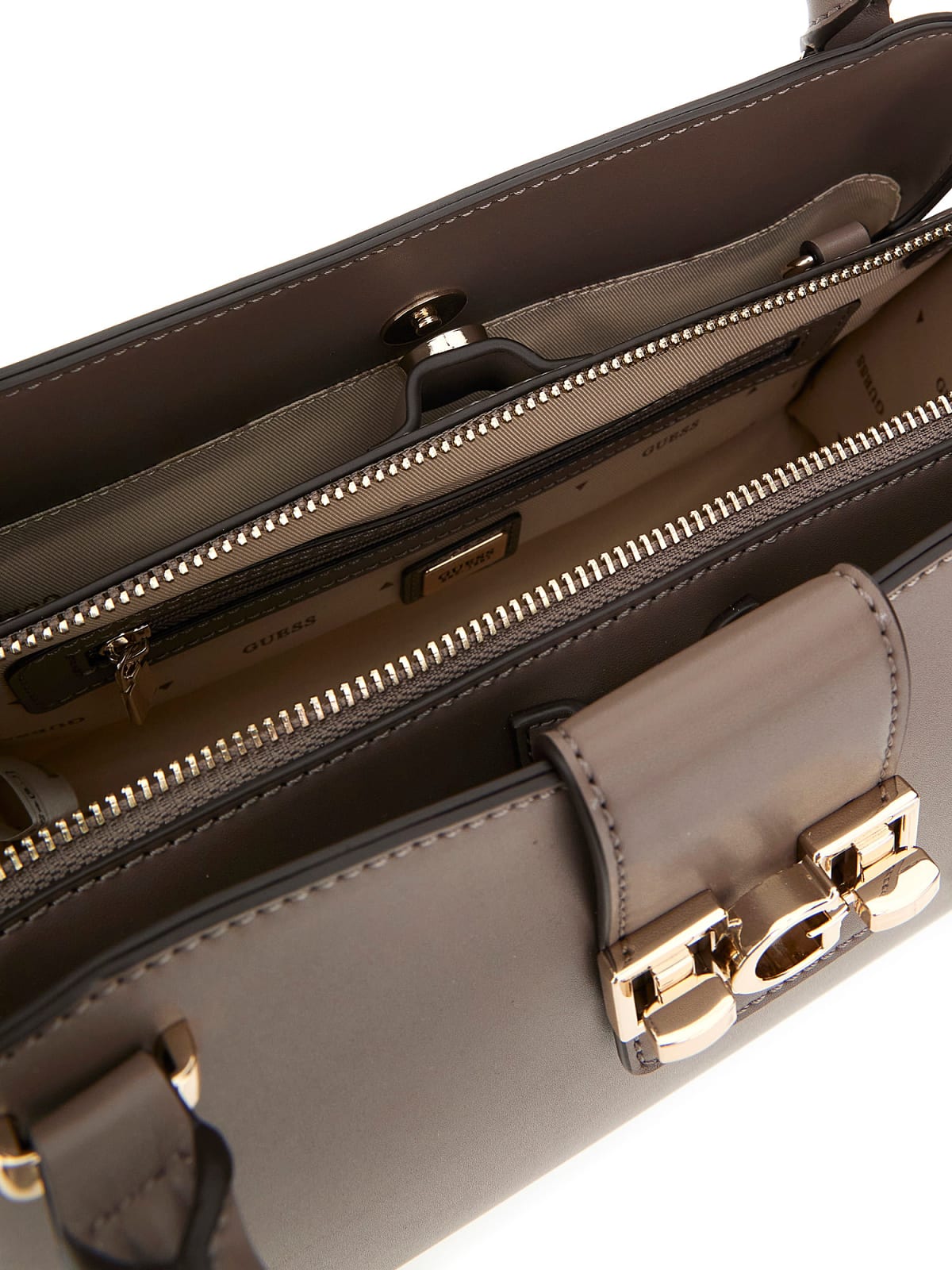 Guess Handväska Jane taupe