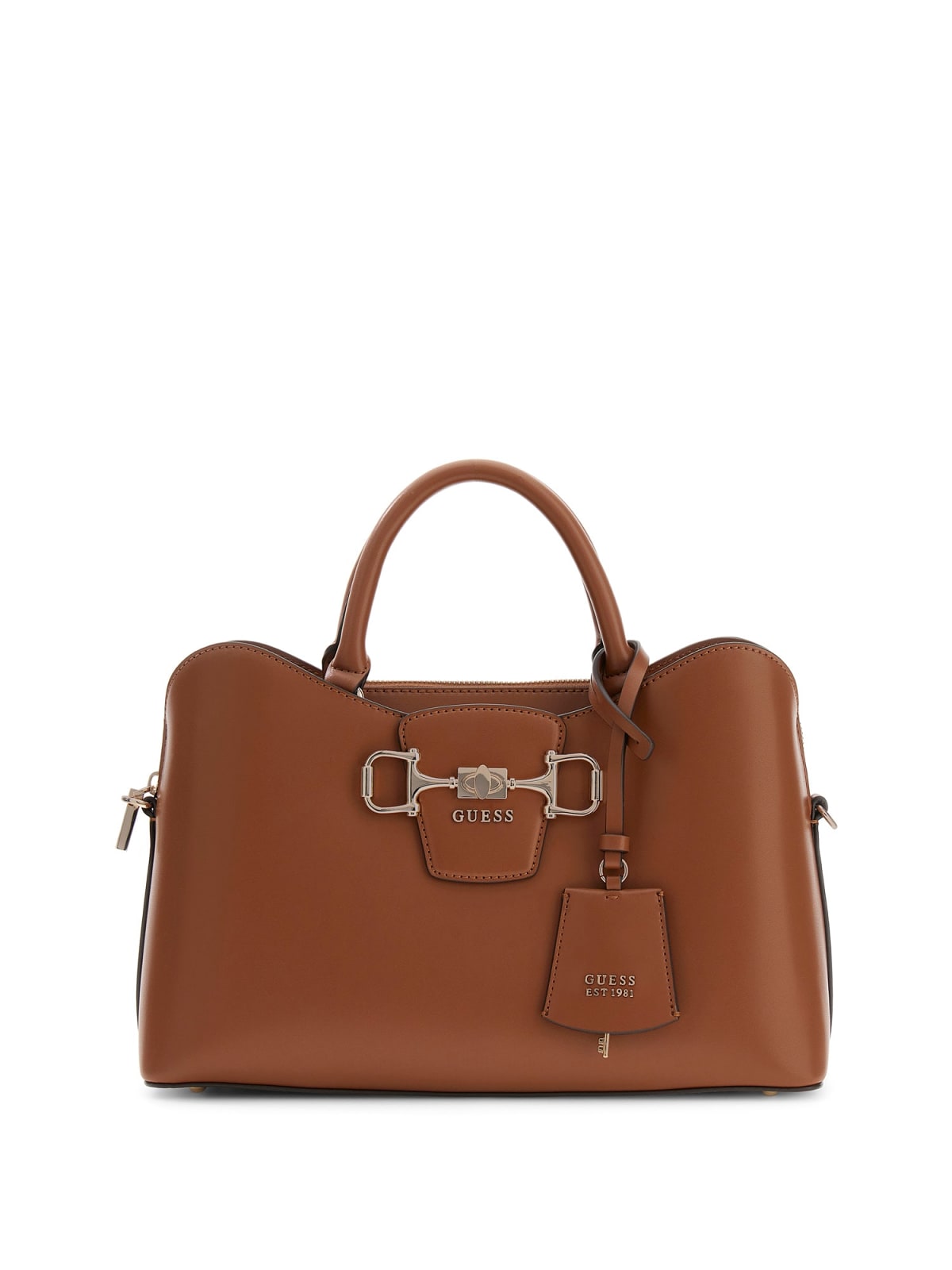 Guess Handbag Janie cognac