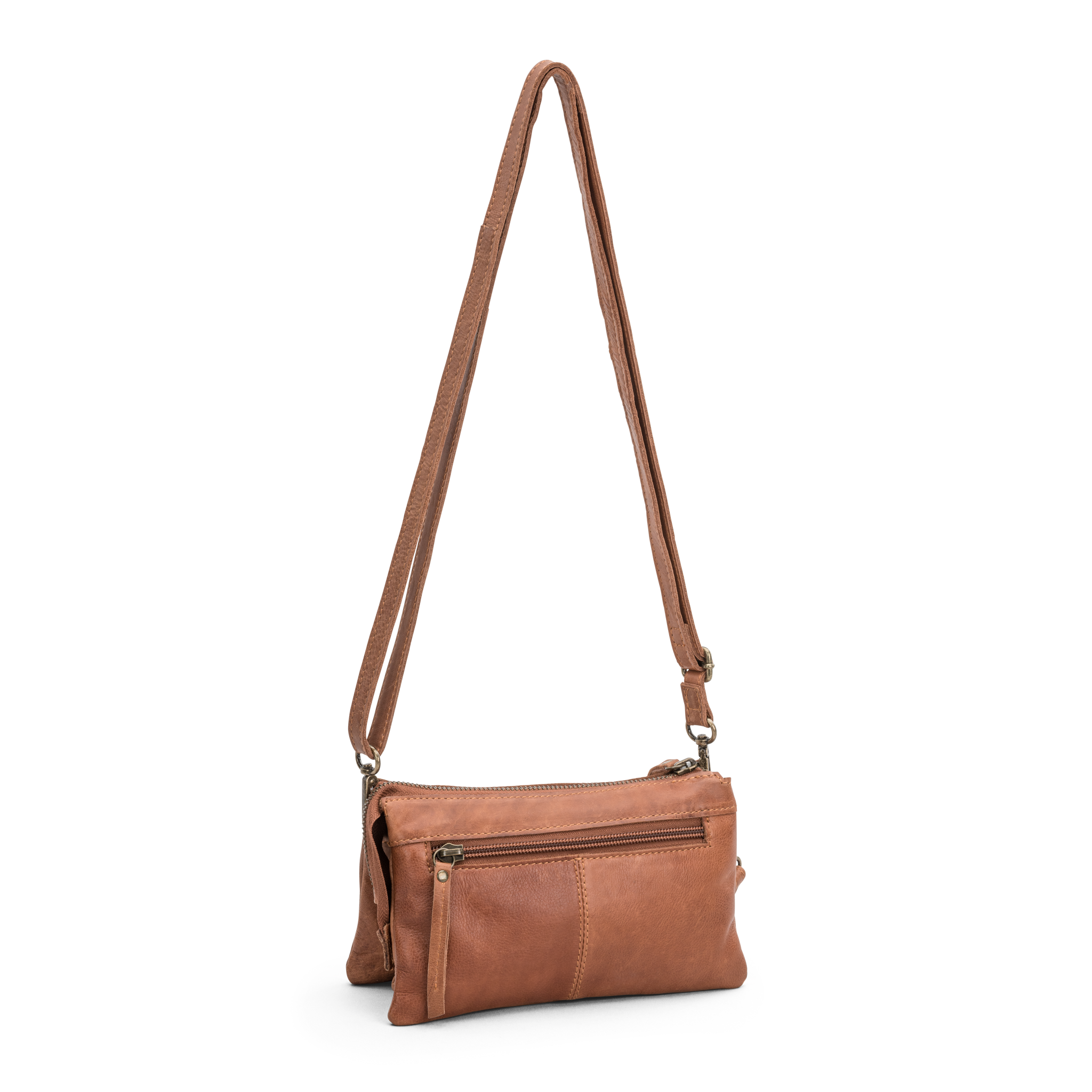 House of Sajaco Clutch/axelväska brun