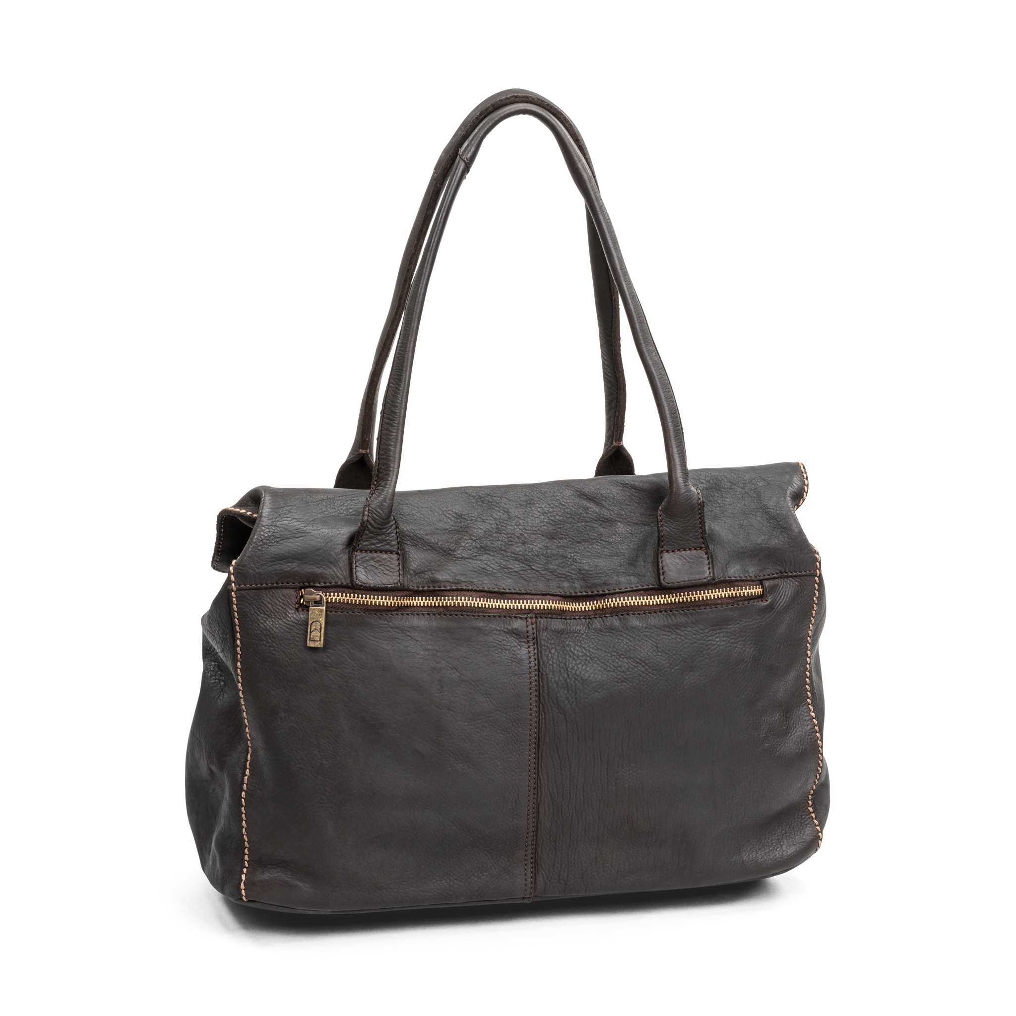 House of Nordic Handbag vintage mörkbrun