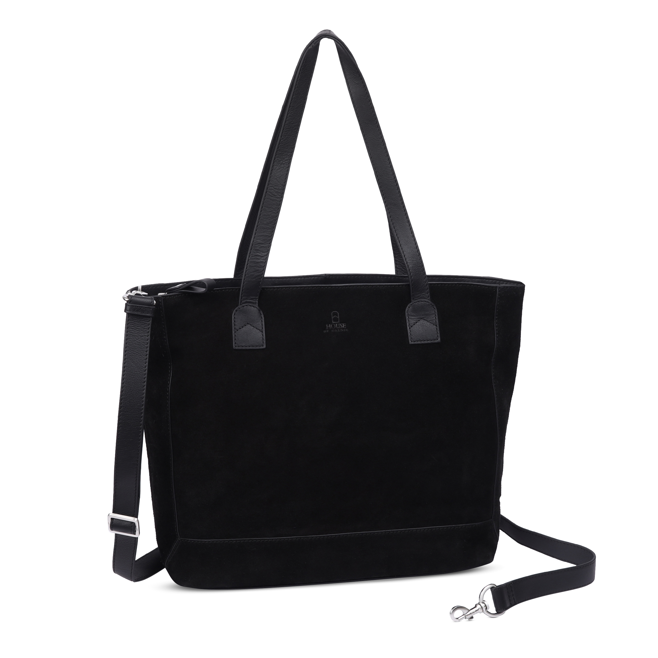 House of Nordic Tote mocca svart