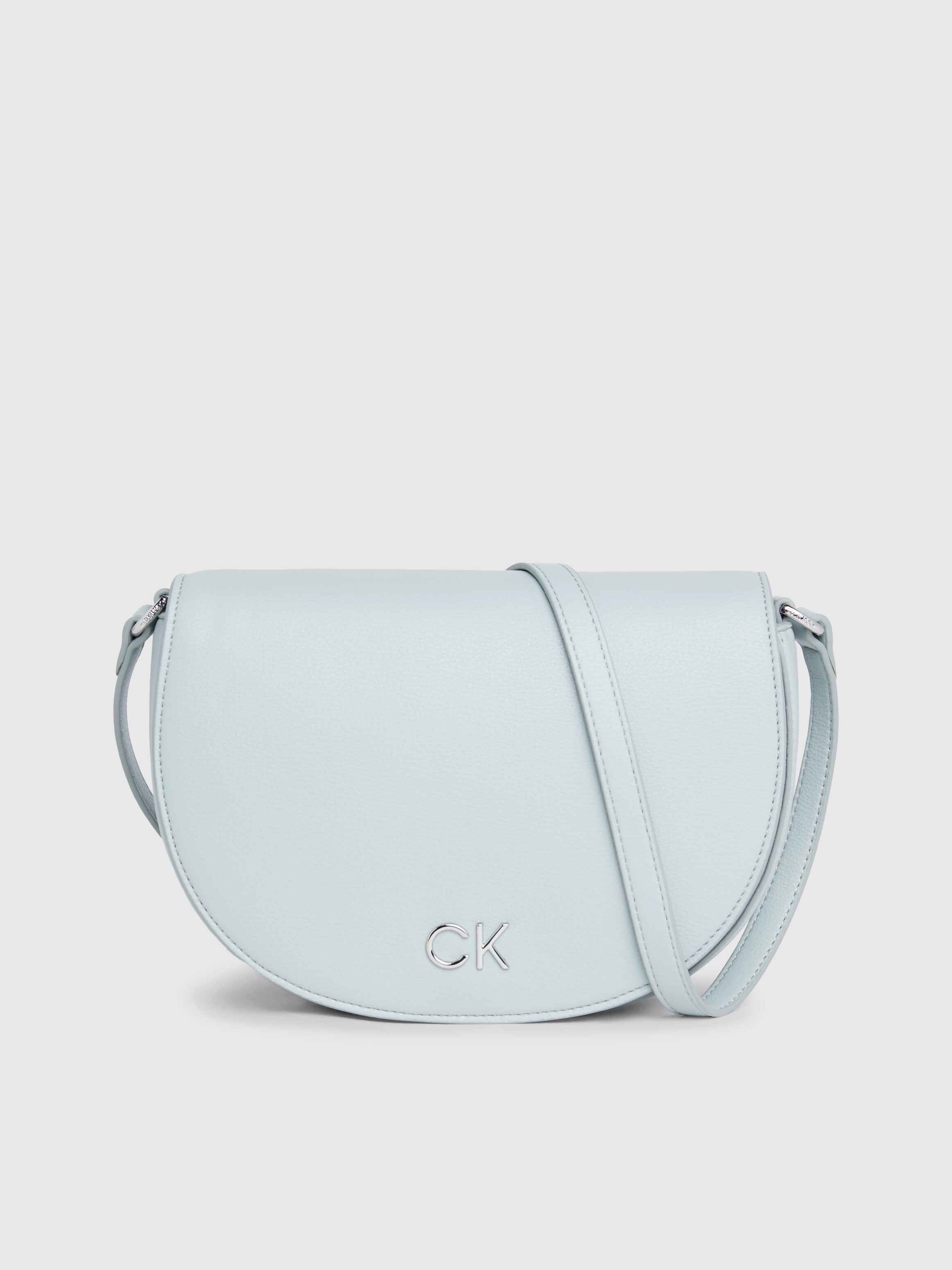 Calvin Klein Crossbody lock ljusblå