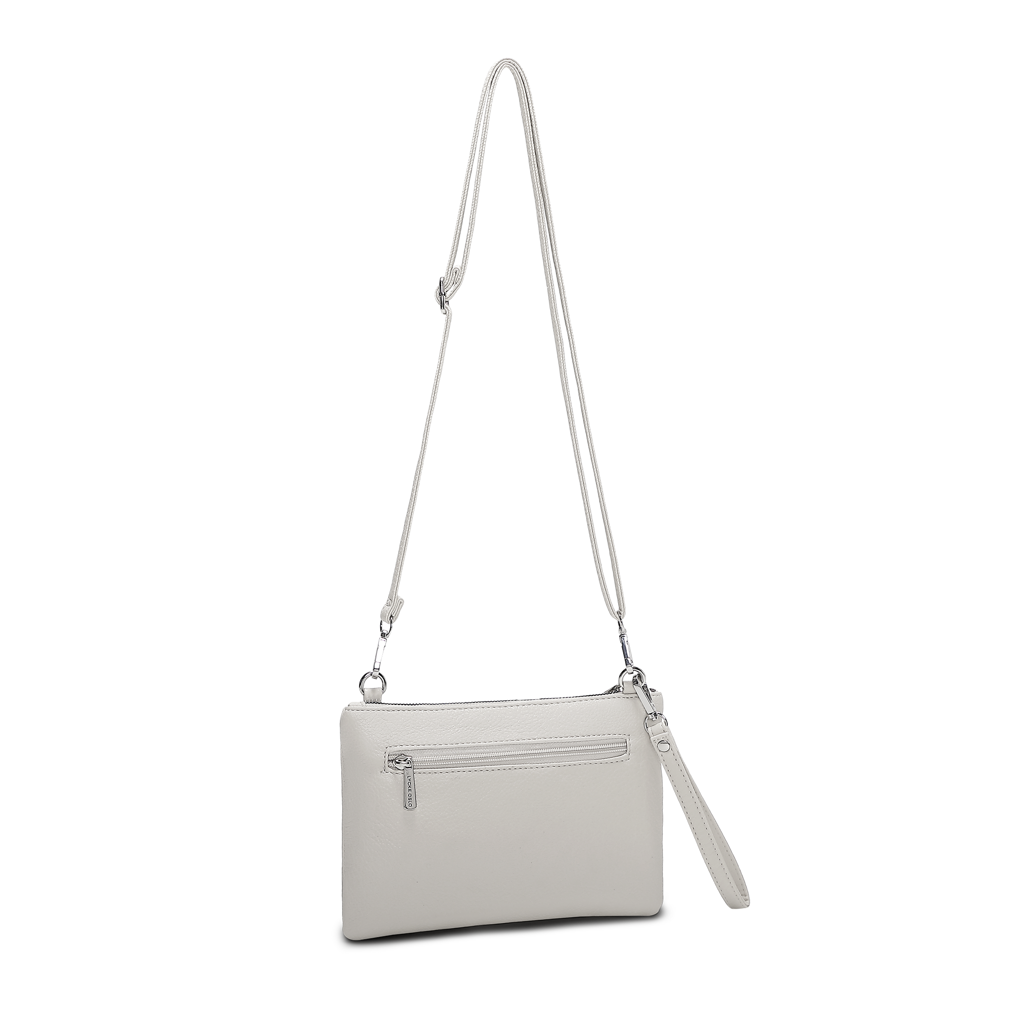 Lycke Clutch/axelväska Nora vit