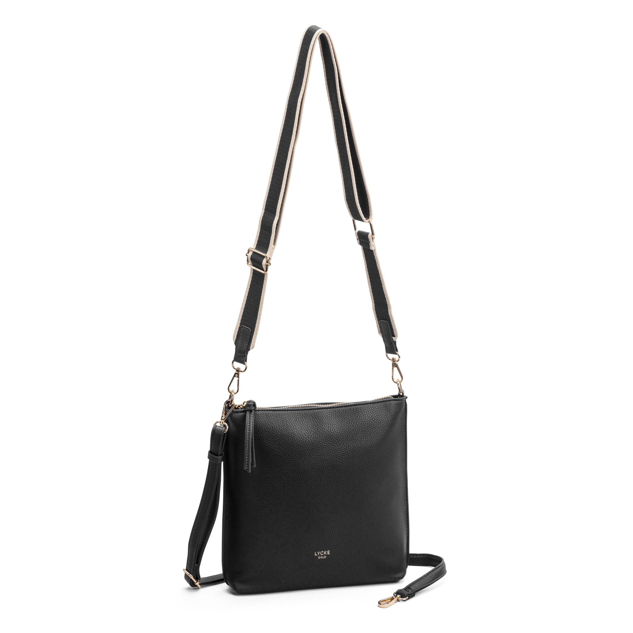 Lycke Crossbody Sandness svart