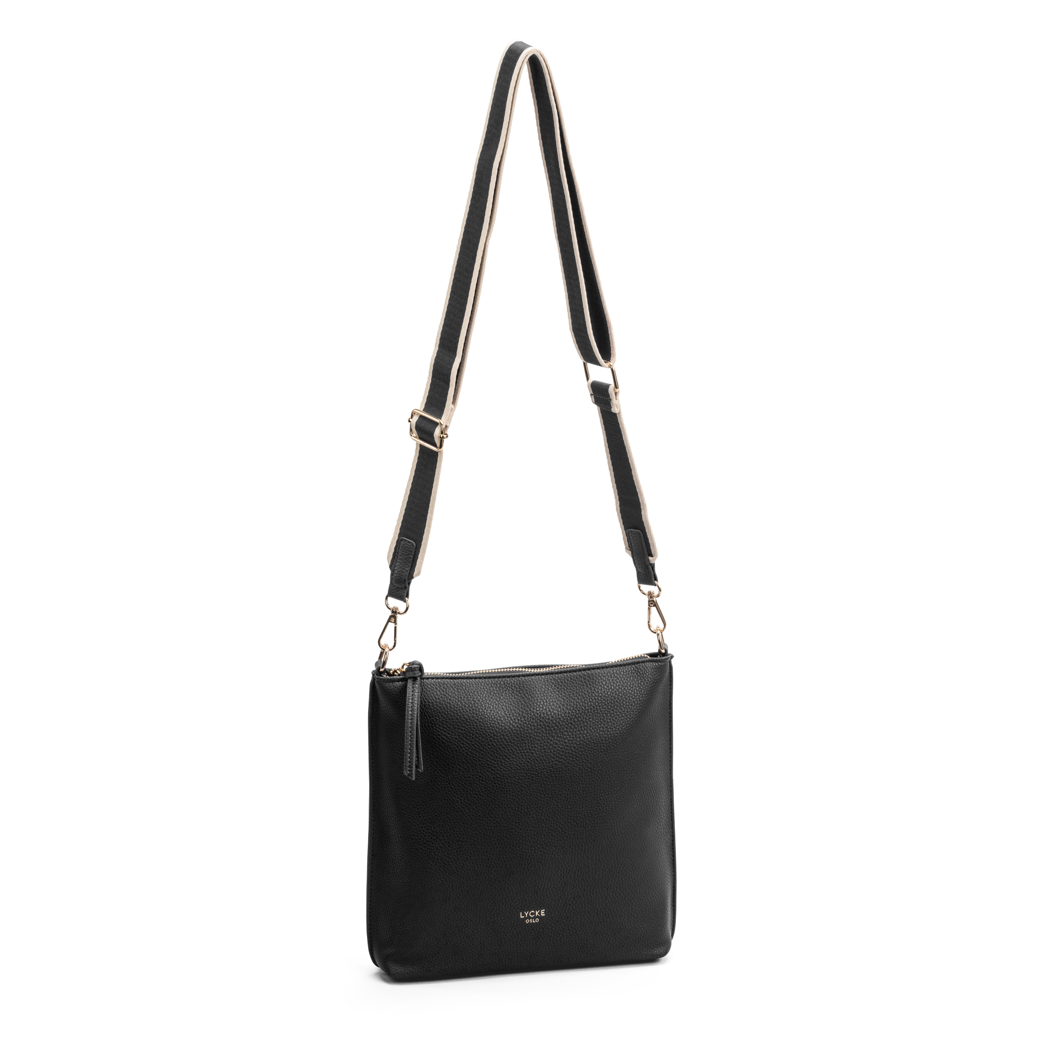 Lycke Crossbody Sandness svart