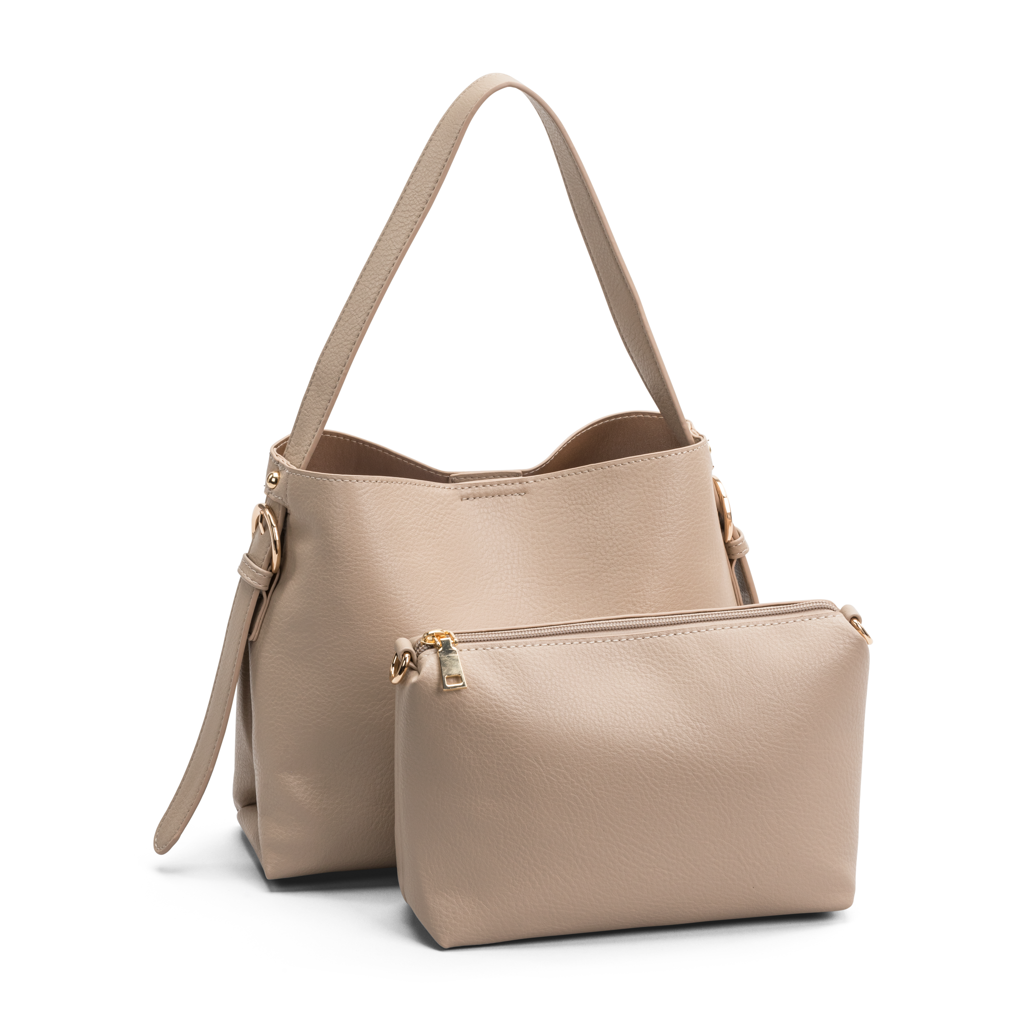 Lycke Bucket bag Kragerö beige