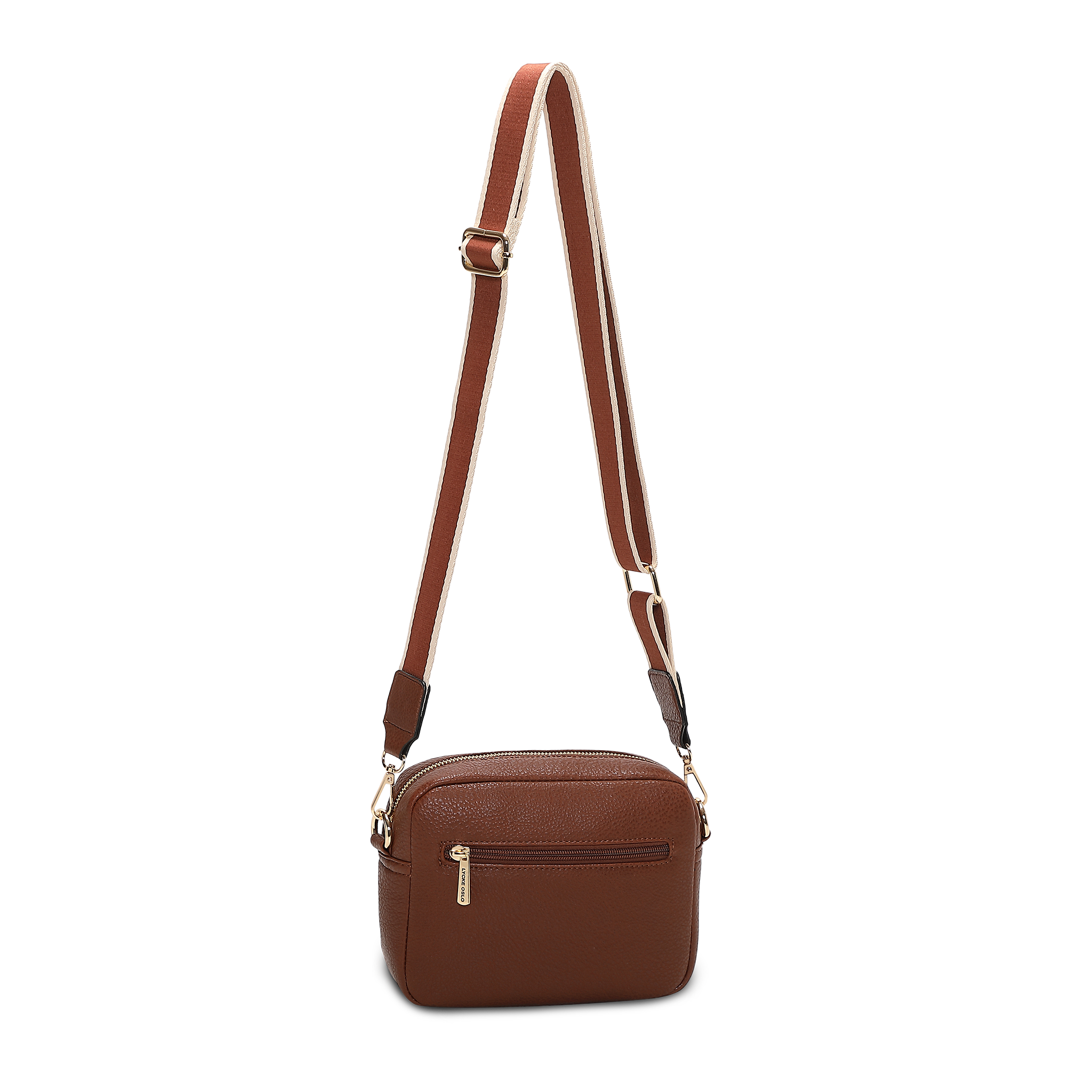 Lycke Crossbody Alma mörkbrun