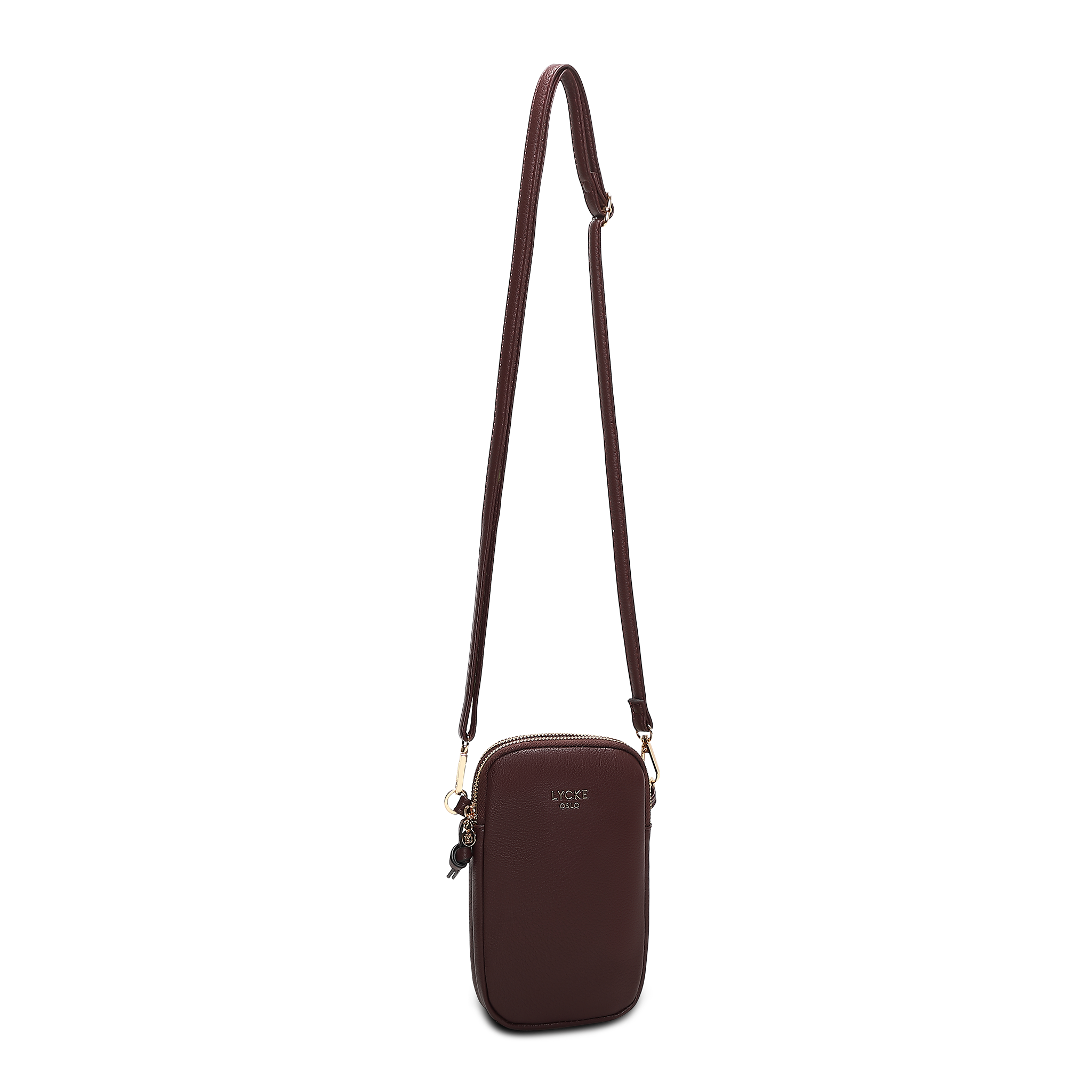 Lycke Mobilväska Egensund burgundy