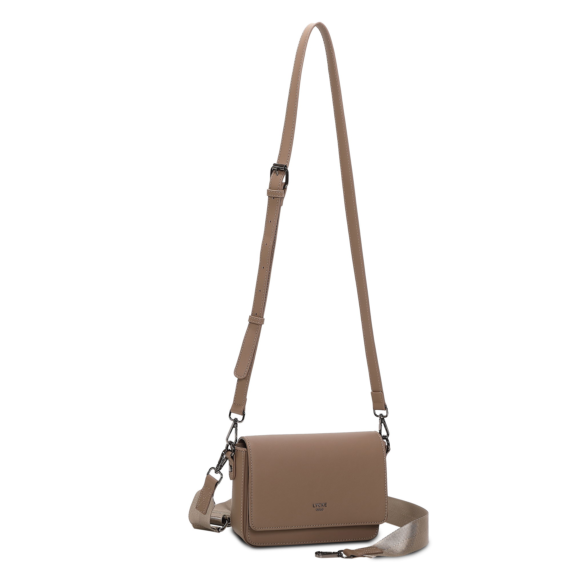 Lycke Flapbag Levanger taupe