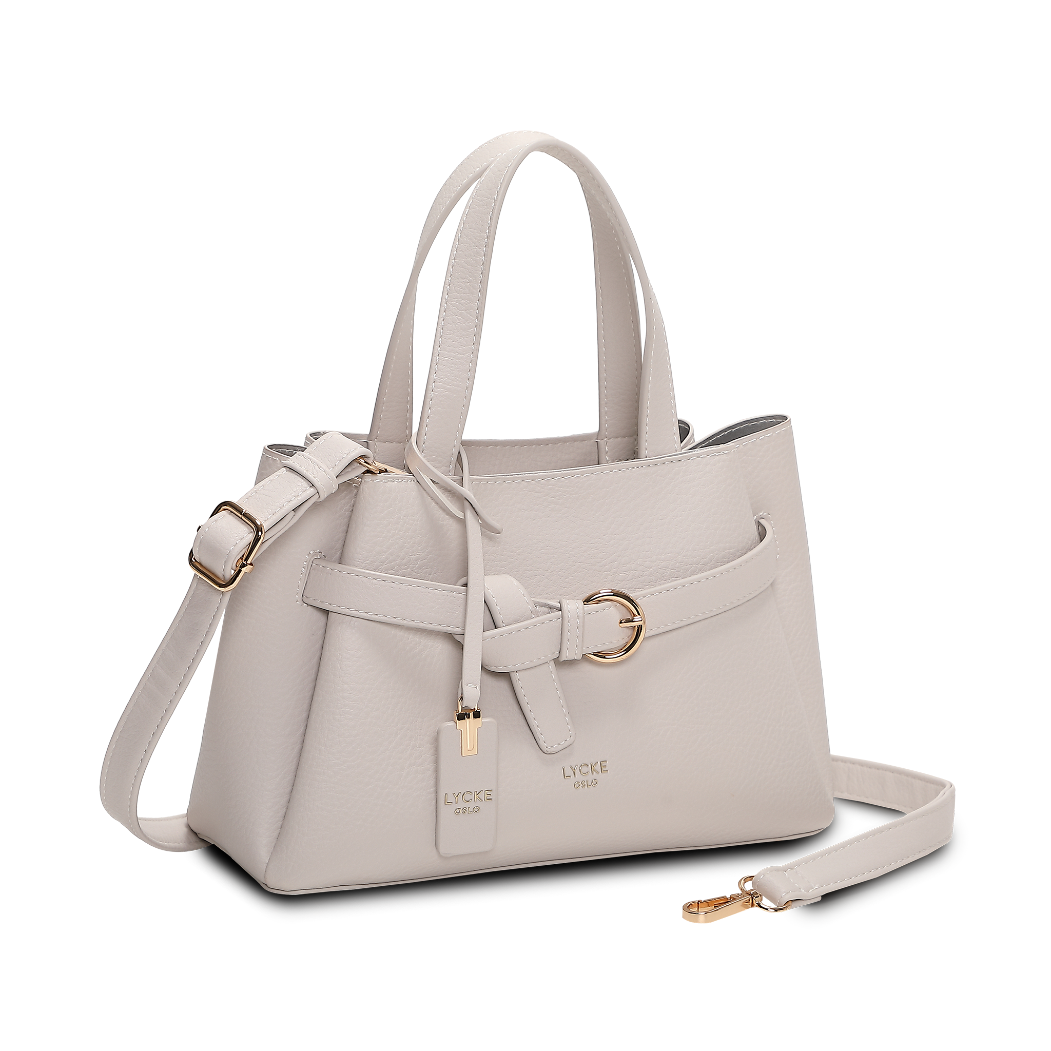 Lycke Handväska Kragerö gråbeige