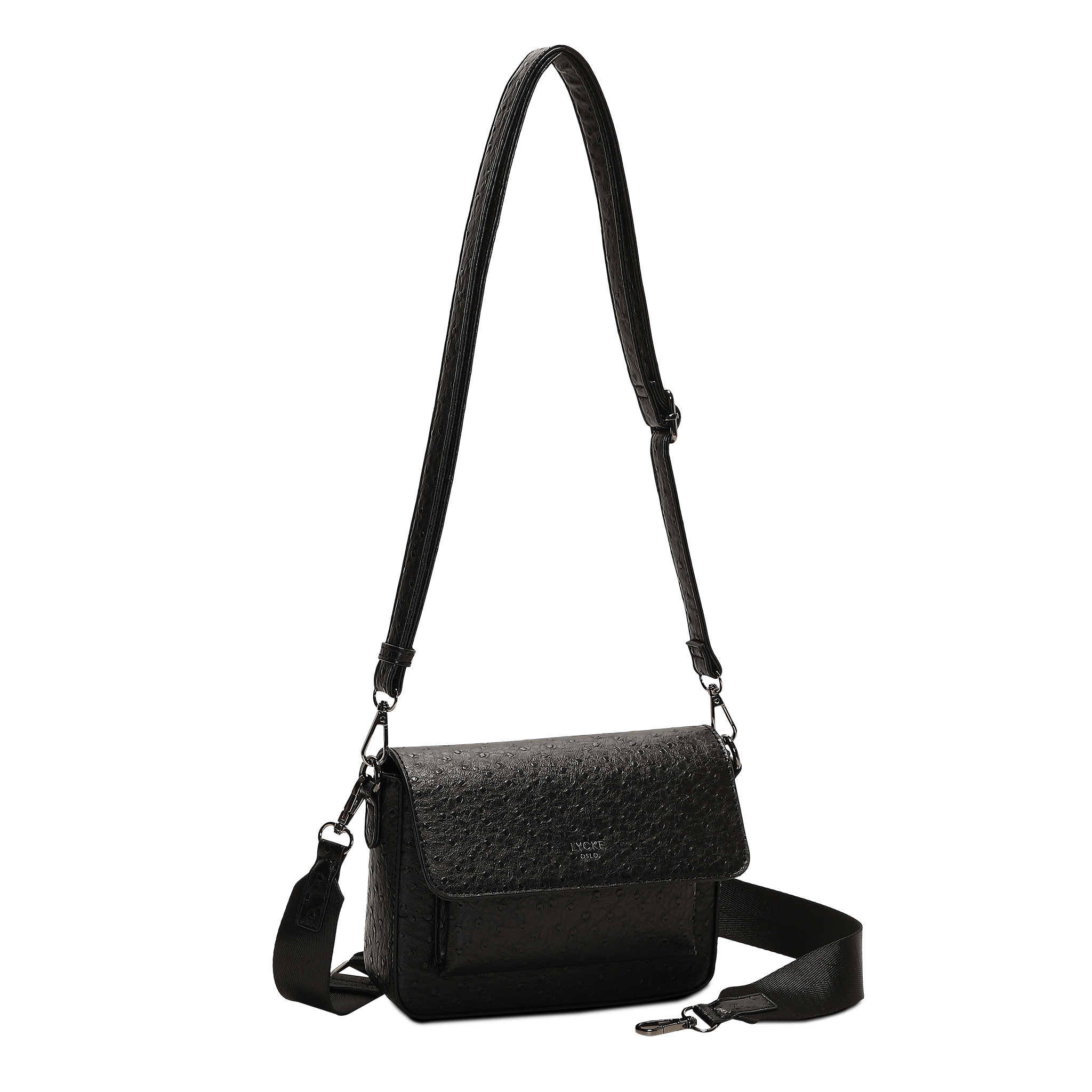 Lycke Crossbody Levanger svart/svart