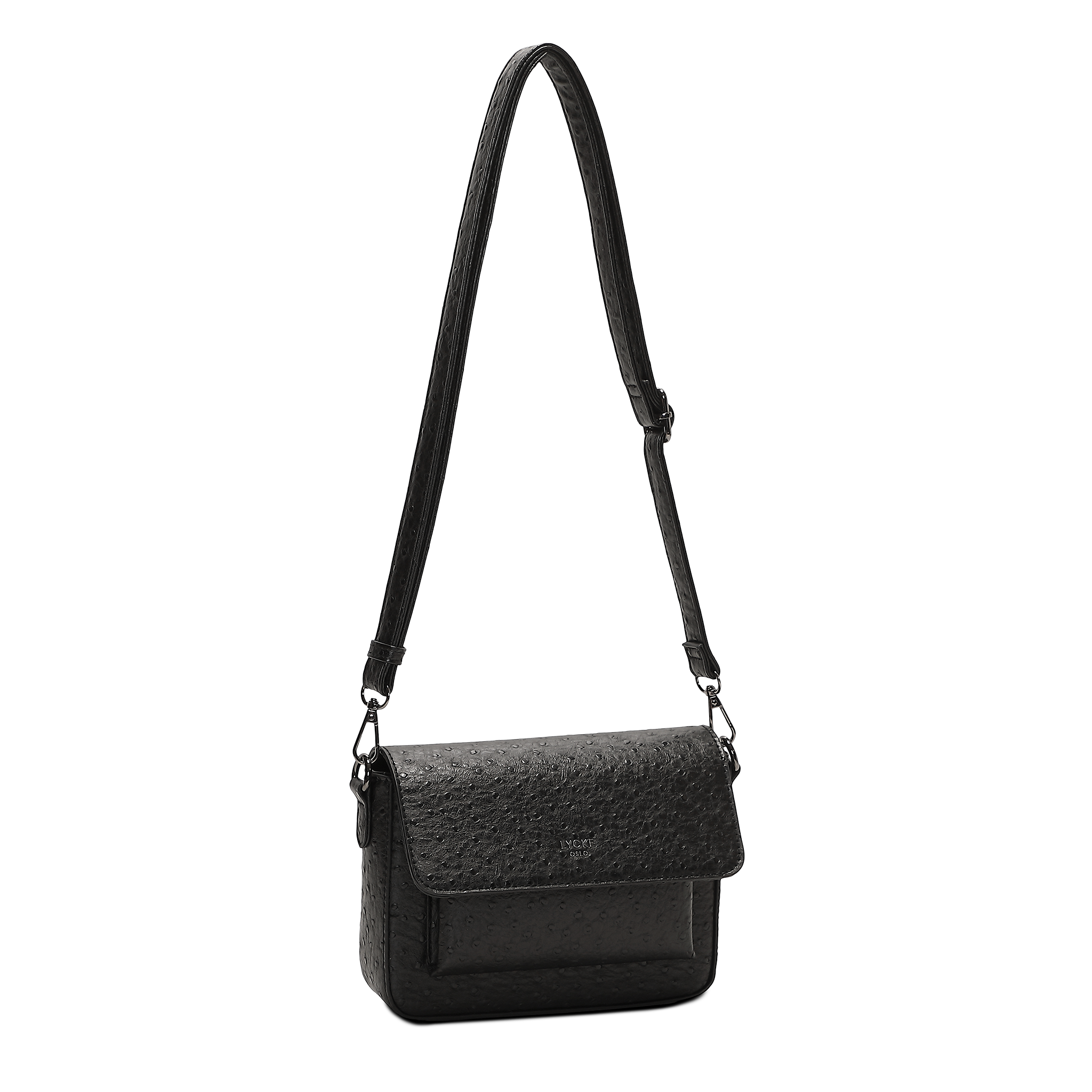 Lycke Crossbody Levanger svart/svart
