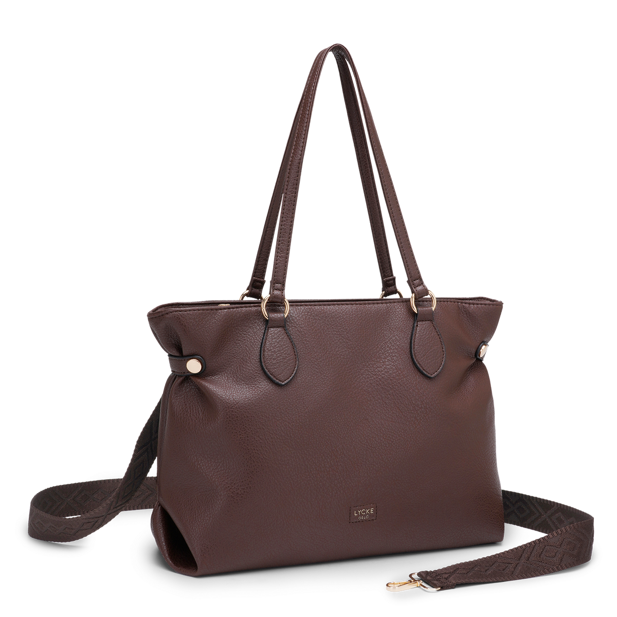 Lycke Totebag Alma mörkbrun